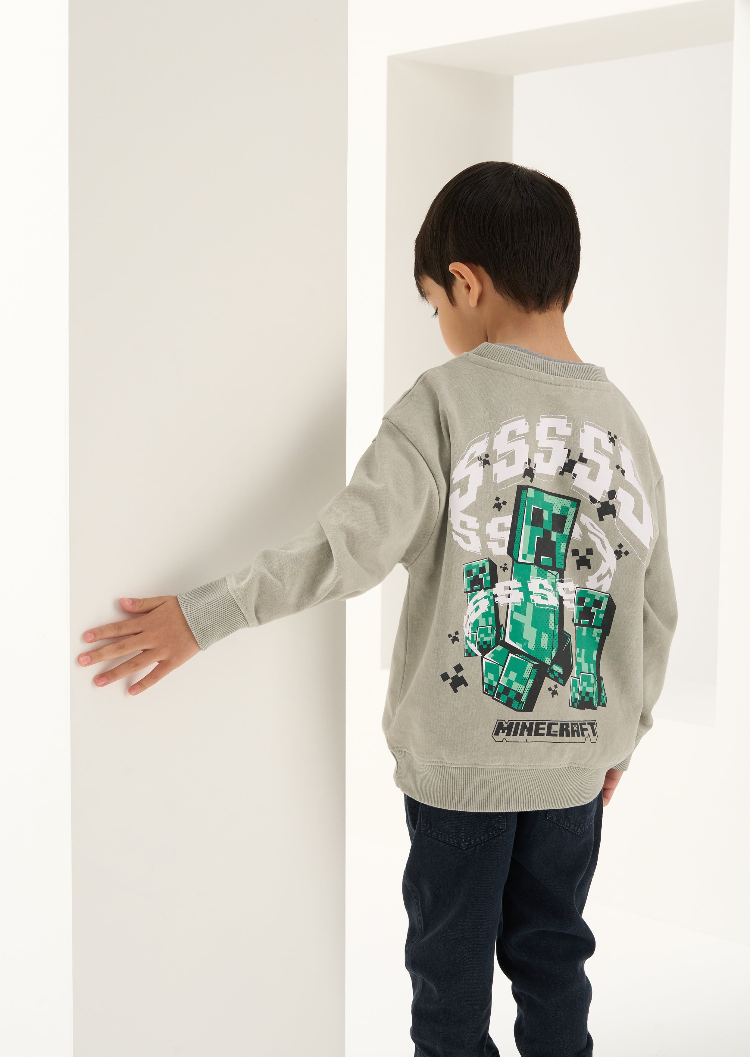 Minecraft shop boys sweatshirt