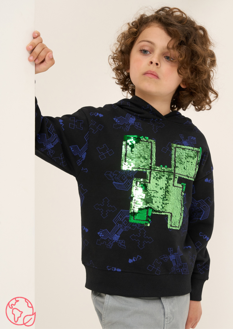 Minecraft 2025 boys sweatshirt