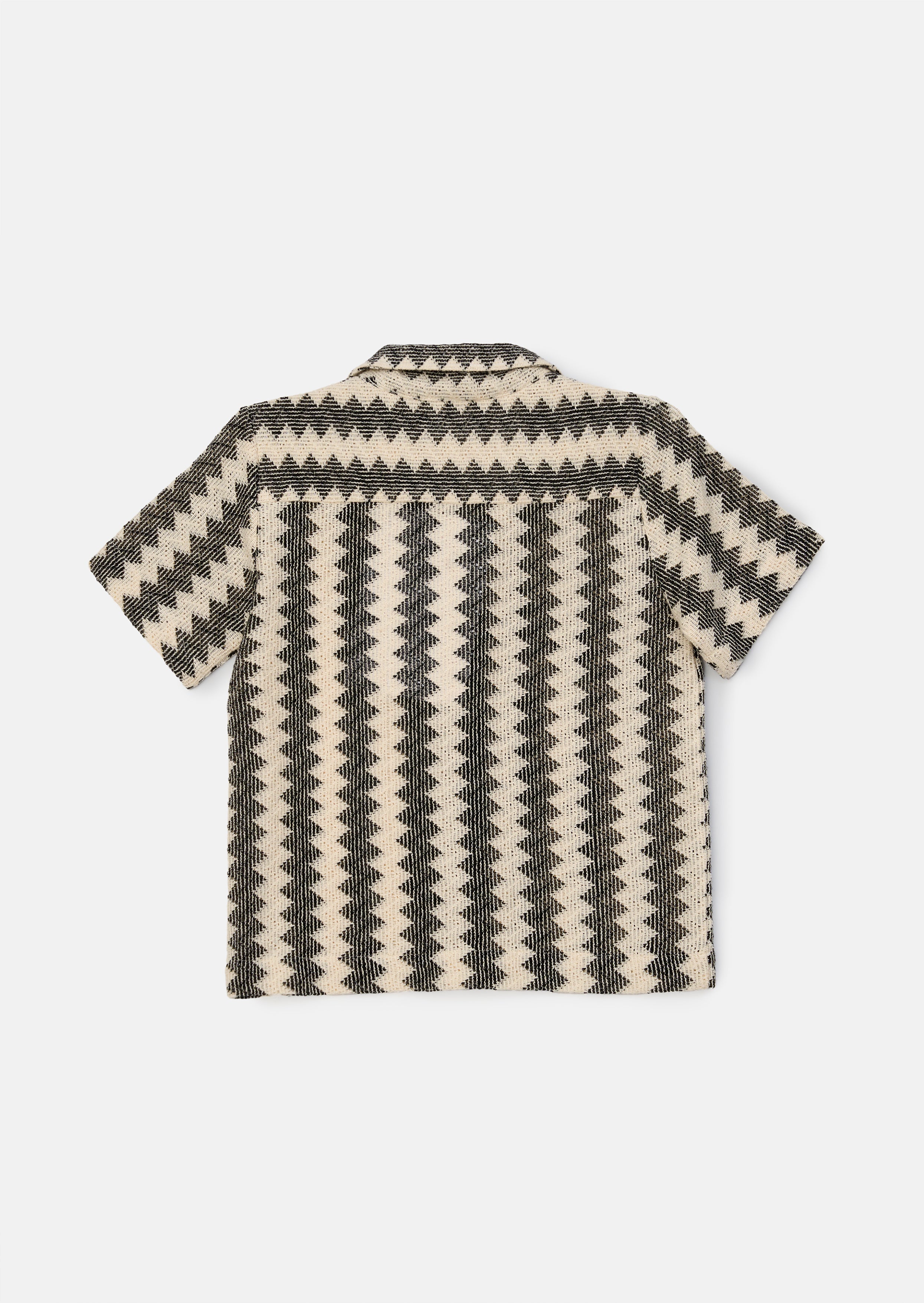 Cody Black Stripe Knitted Shirt