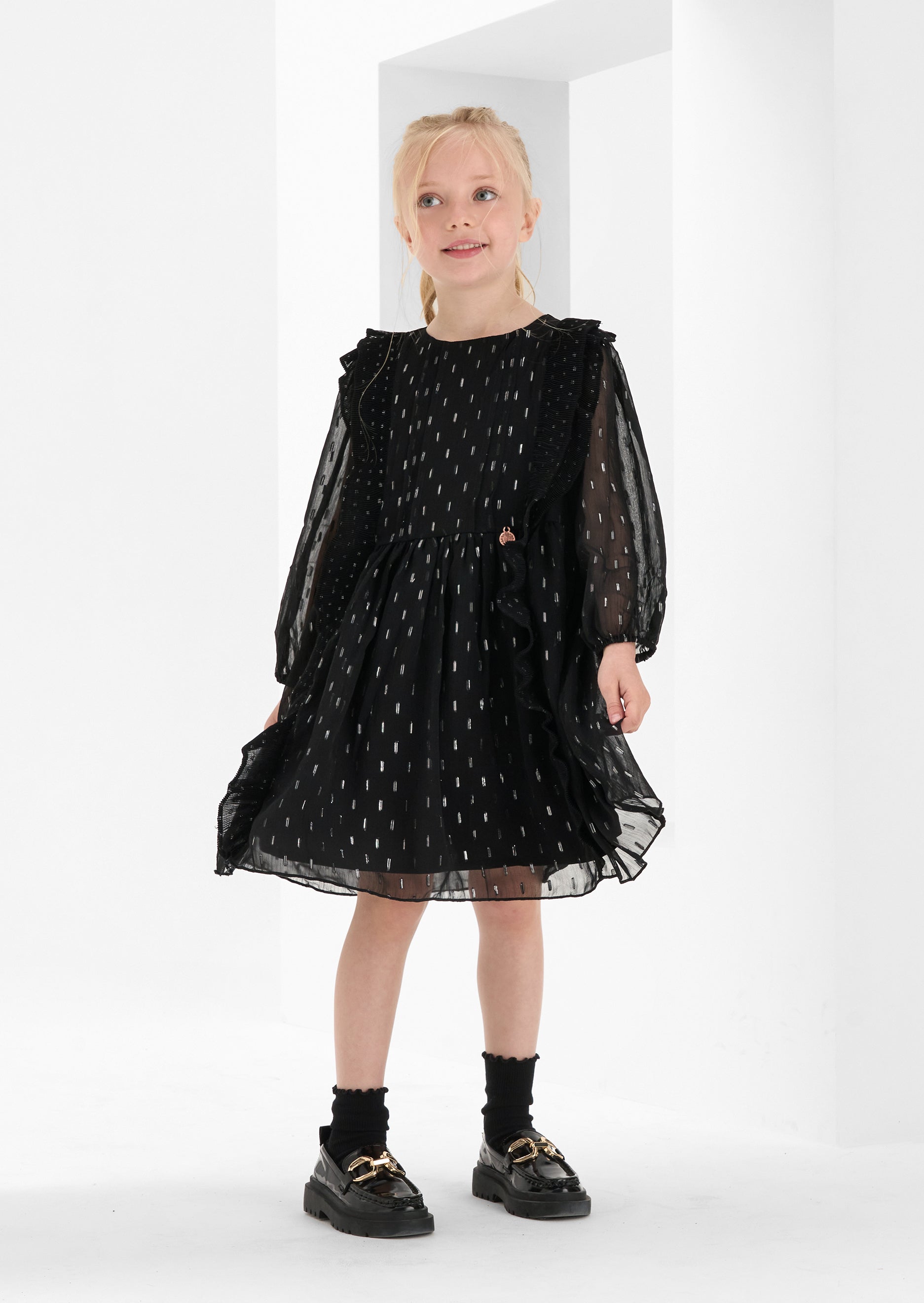 Black Dress for Girls | Angel & Rocket