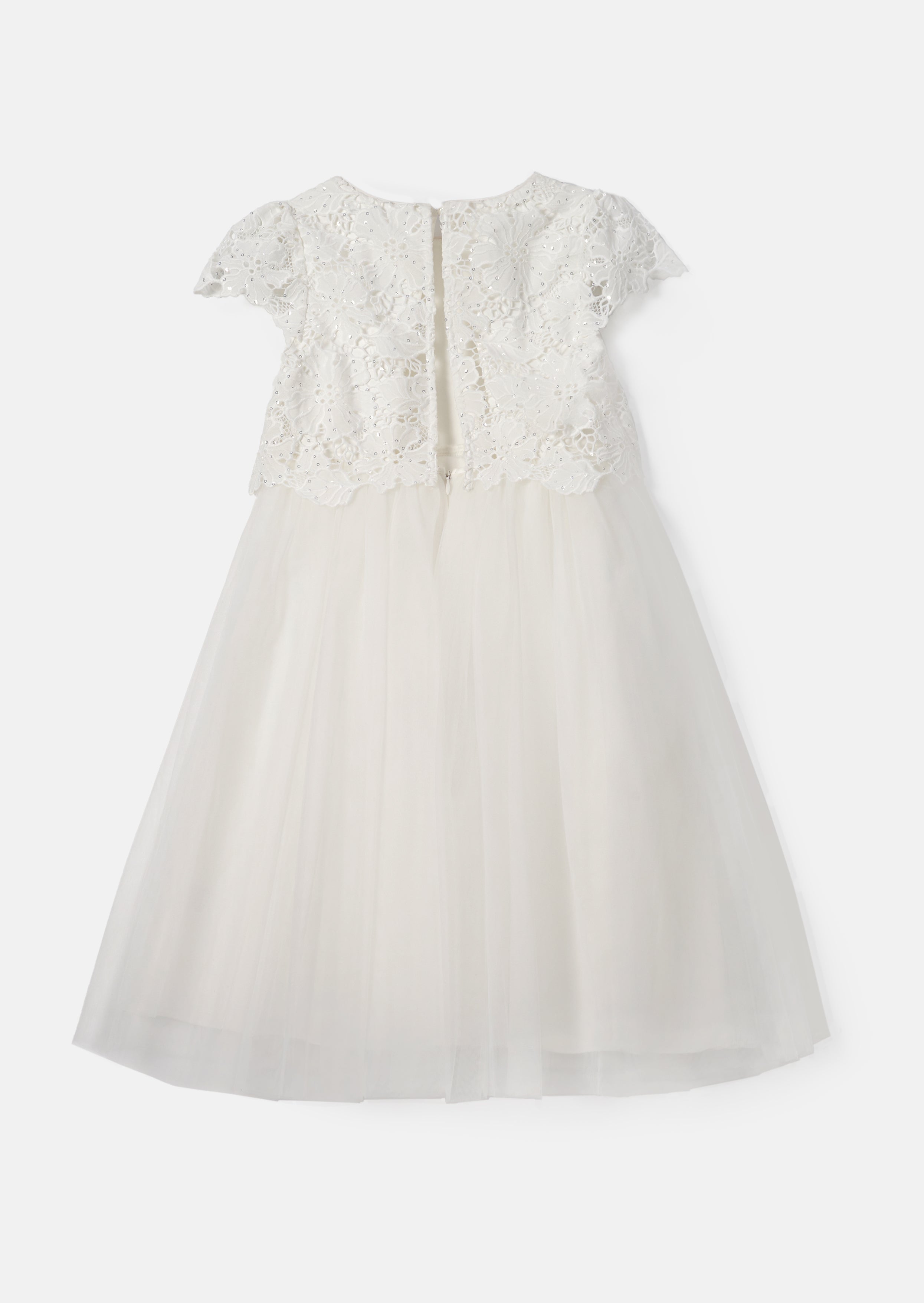 Esme Ivory Lace Bodice Dress