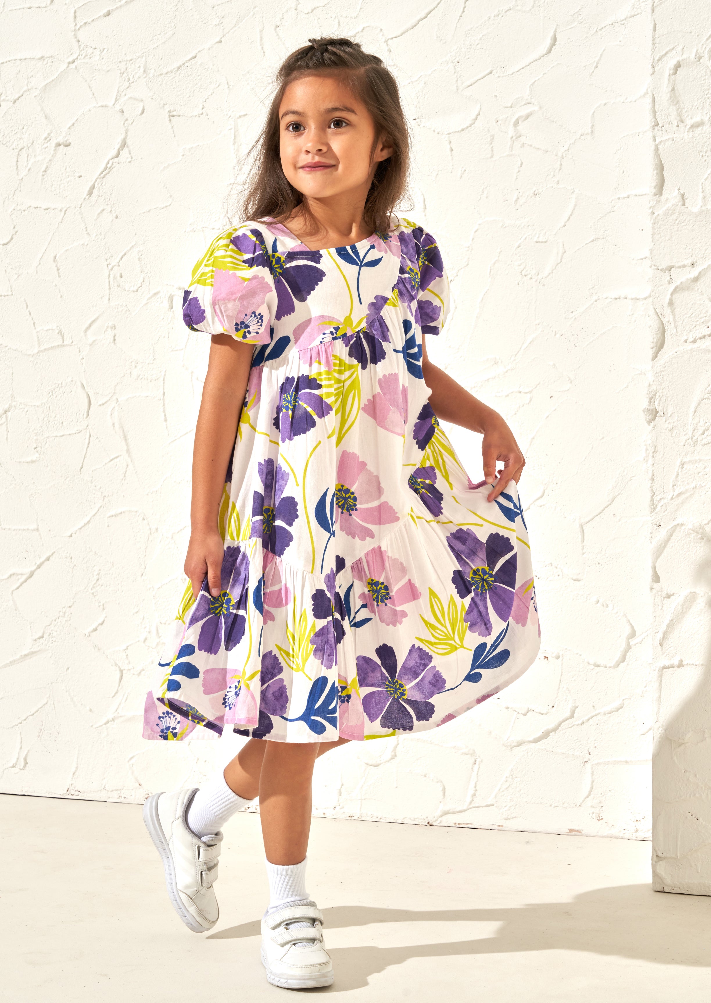 Girls Asymmetric Dress Angel Rocket