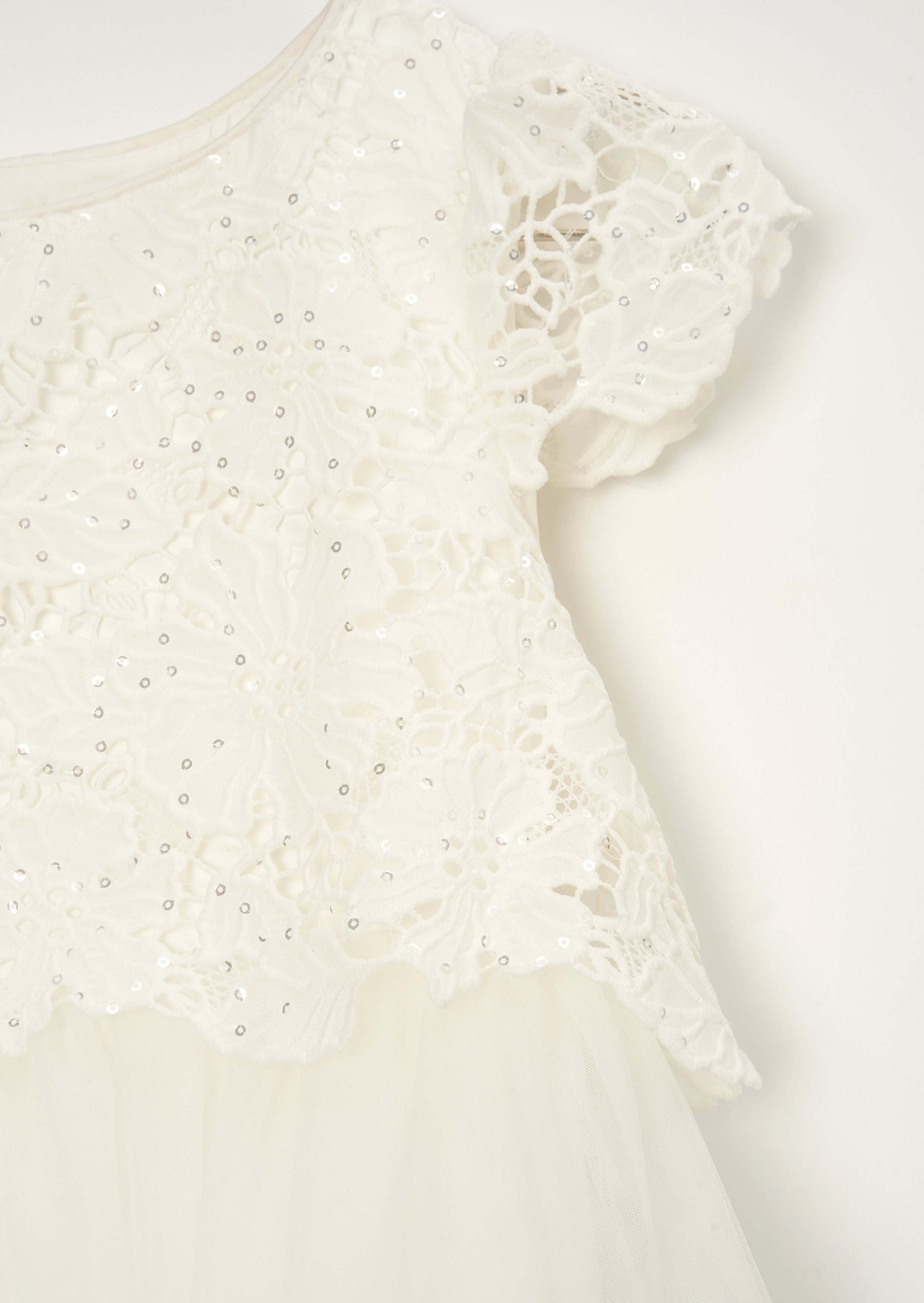 Esme Ivory Lace Dress