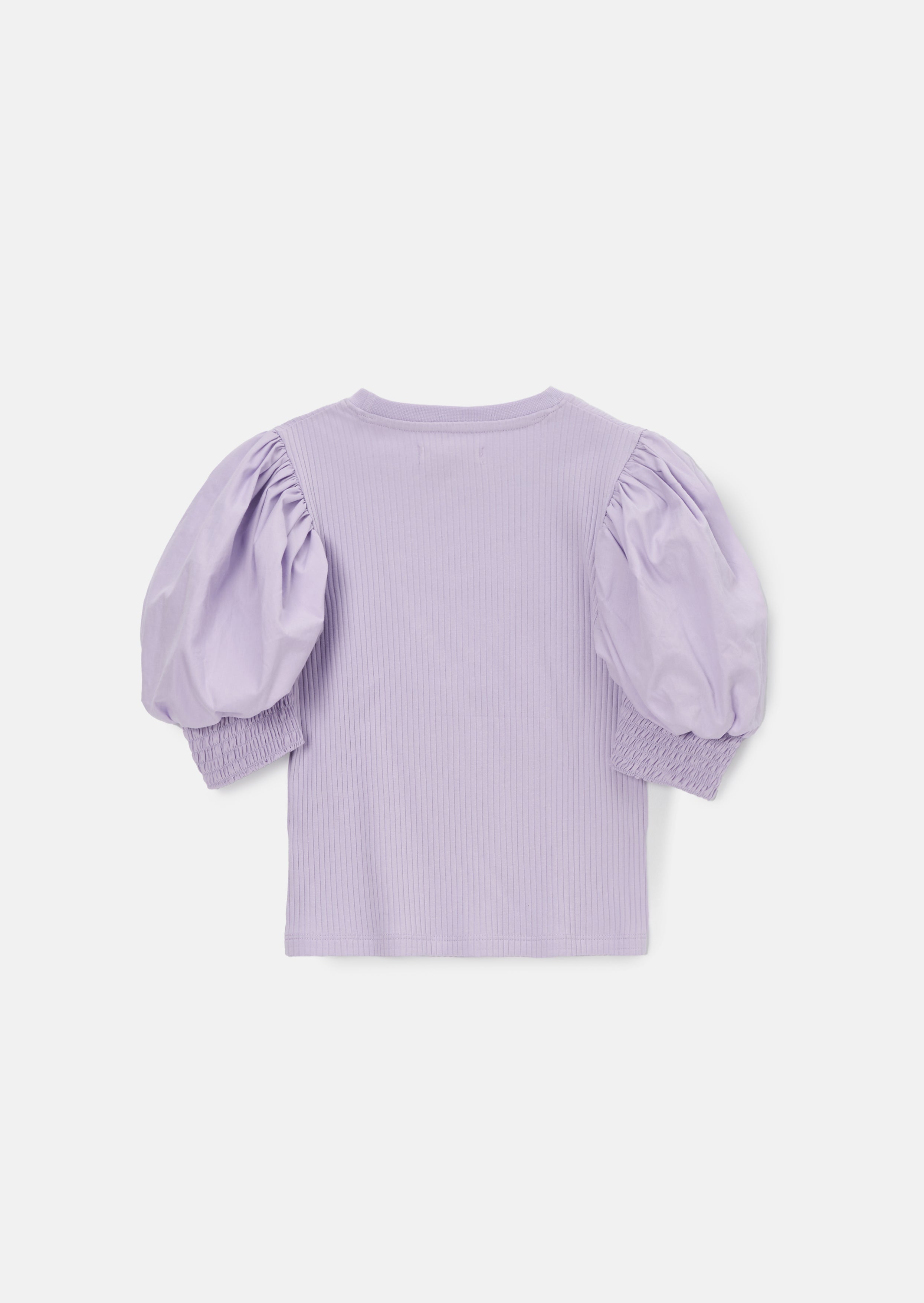 Agatha Purple Rib Heart Top