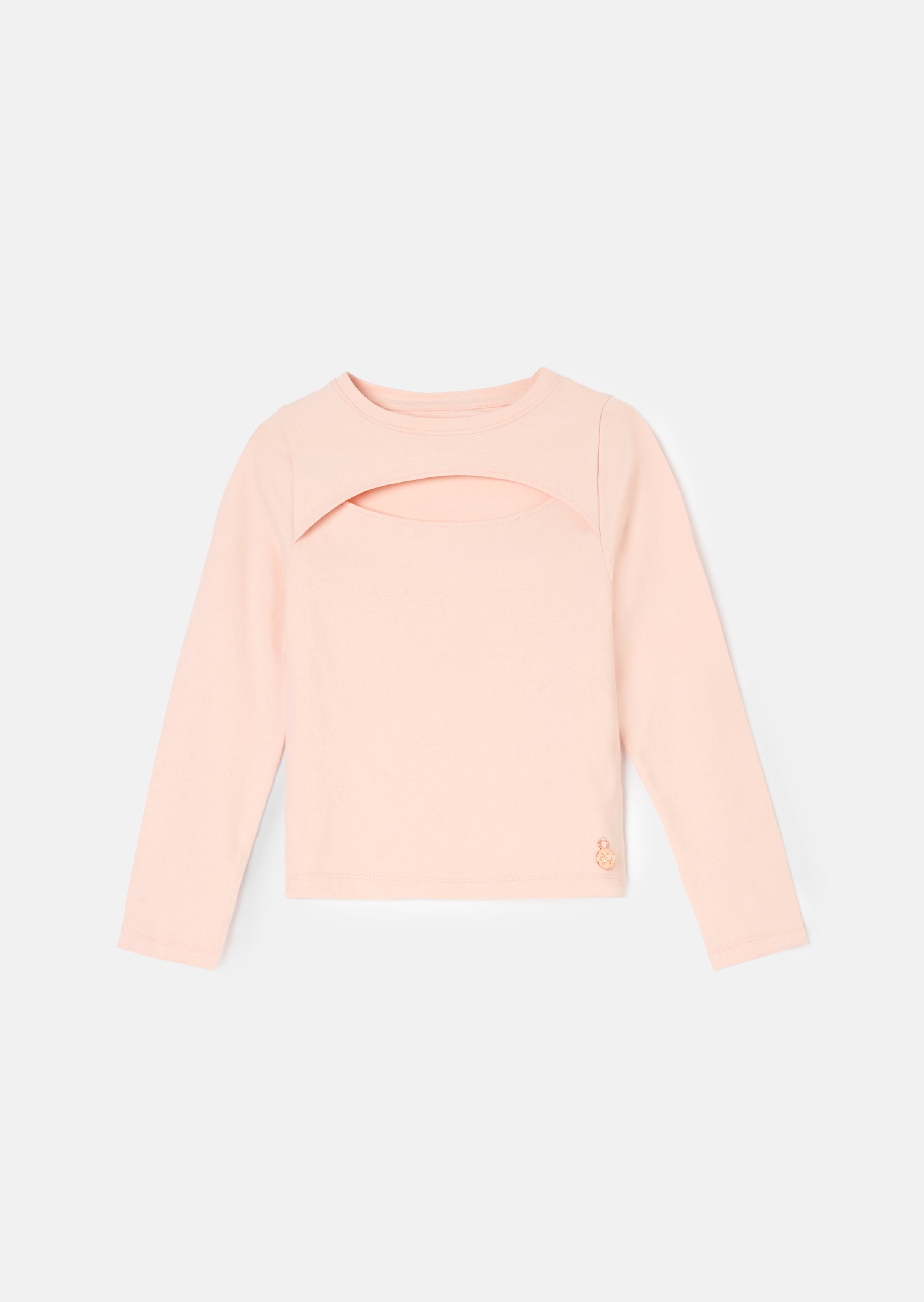 Elle Pink Long Sleeve Layered T