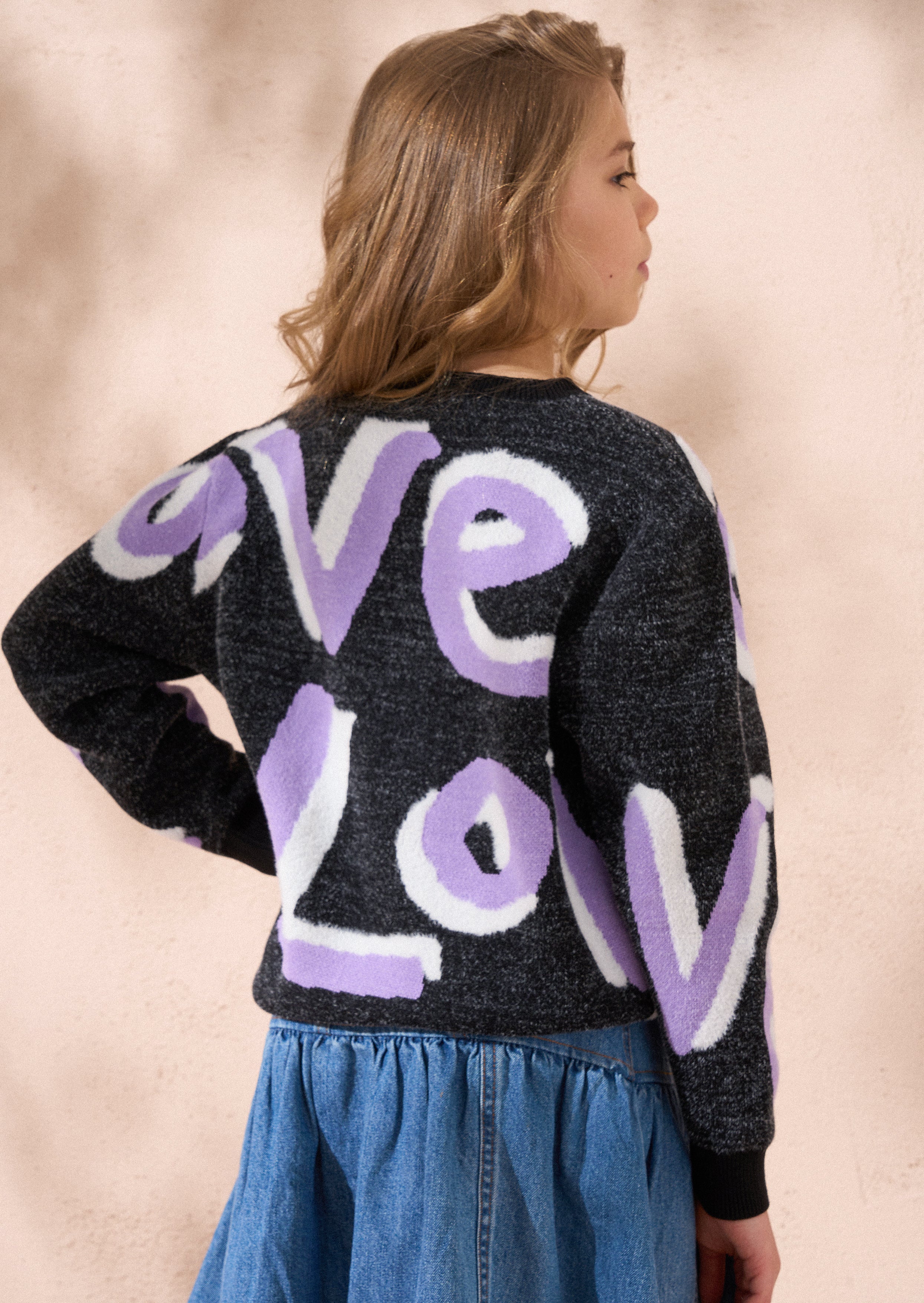 Love jumper black sale