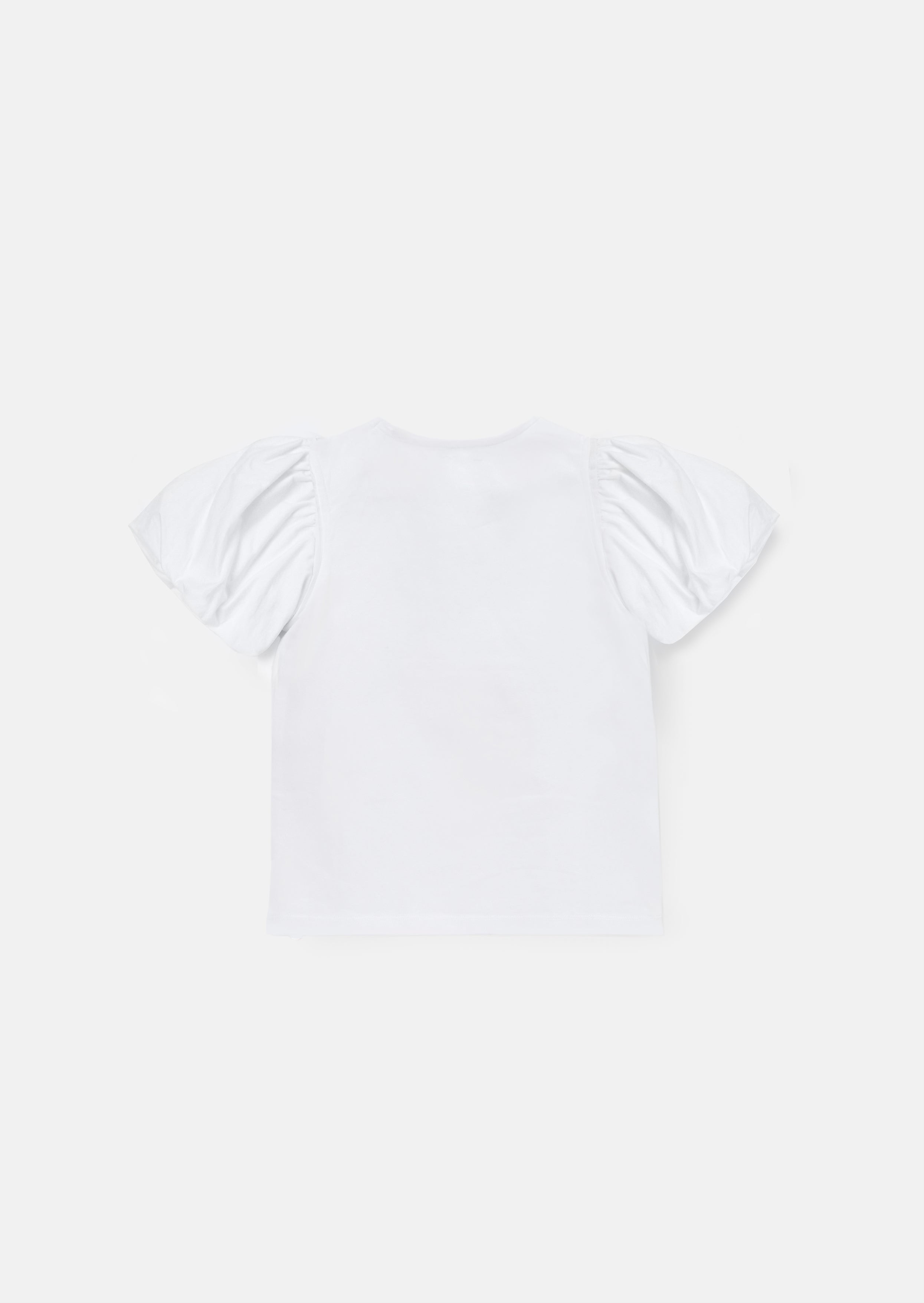 Elodie White Sequin Bauble T Shirt