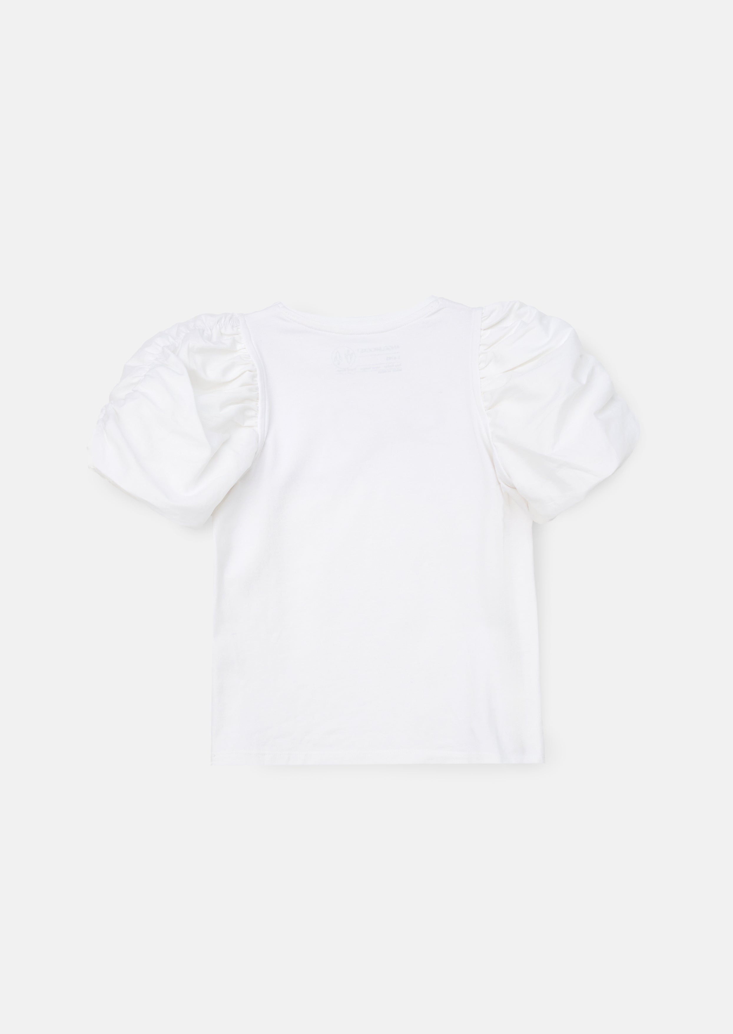 Reene White Puff Sleeve Top