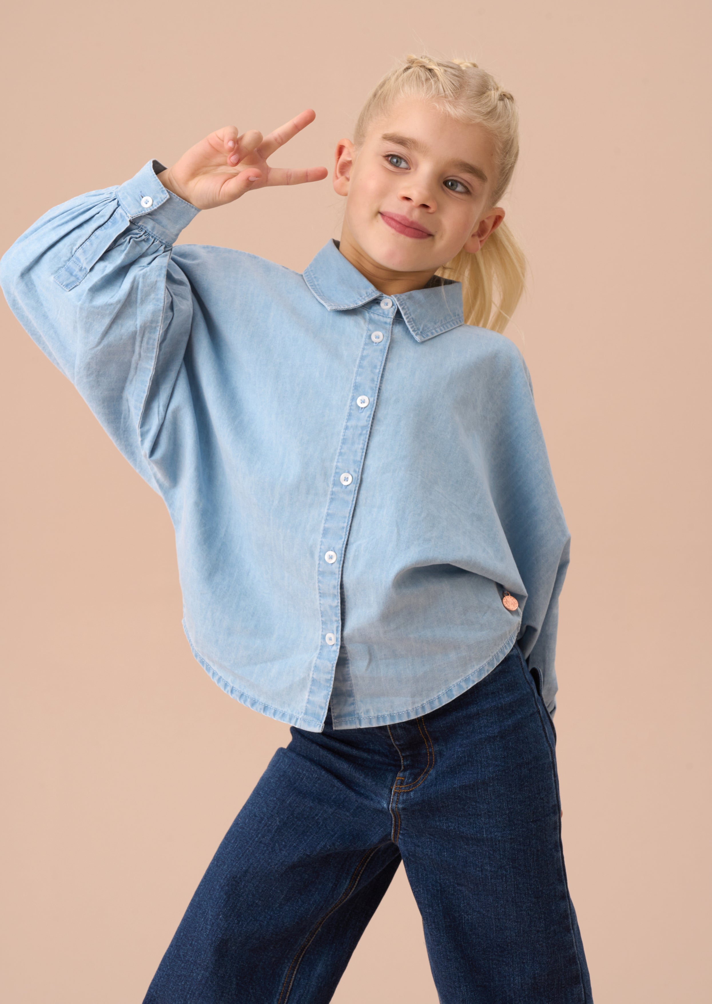 Stella Blue Denim Shirt