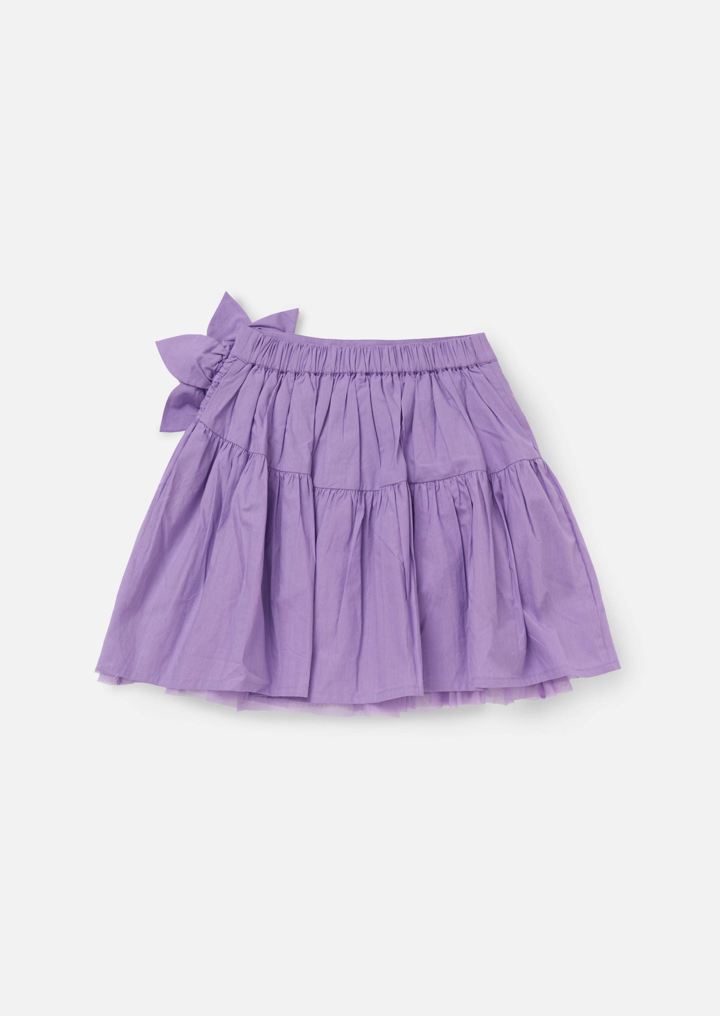 Roxie Purple Corsage Woven Skirt