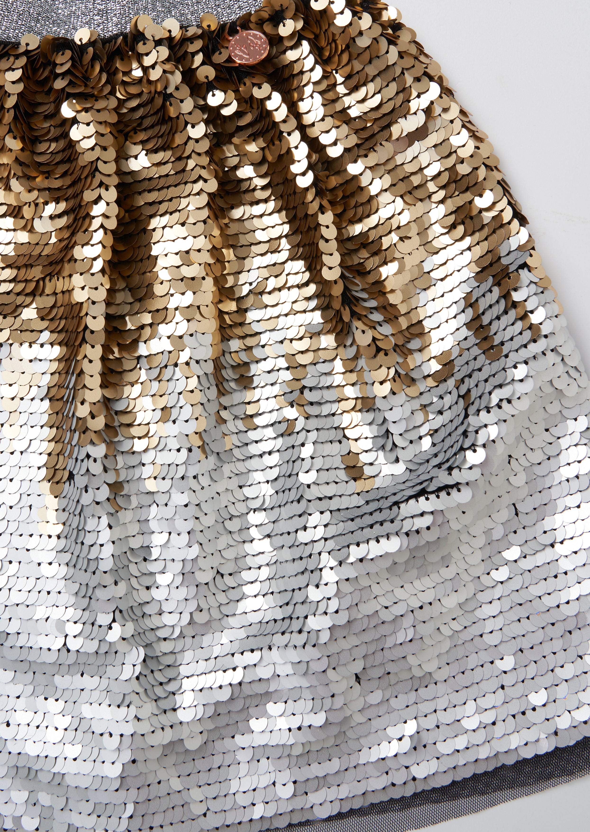 Enya Gold Sequin Skirt