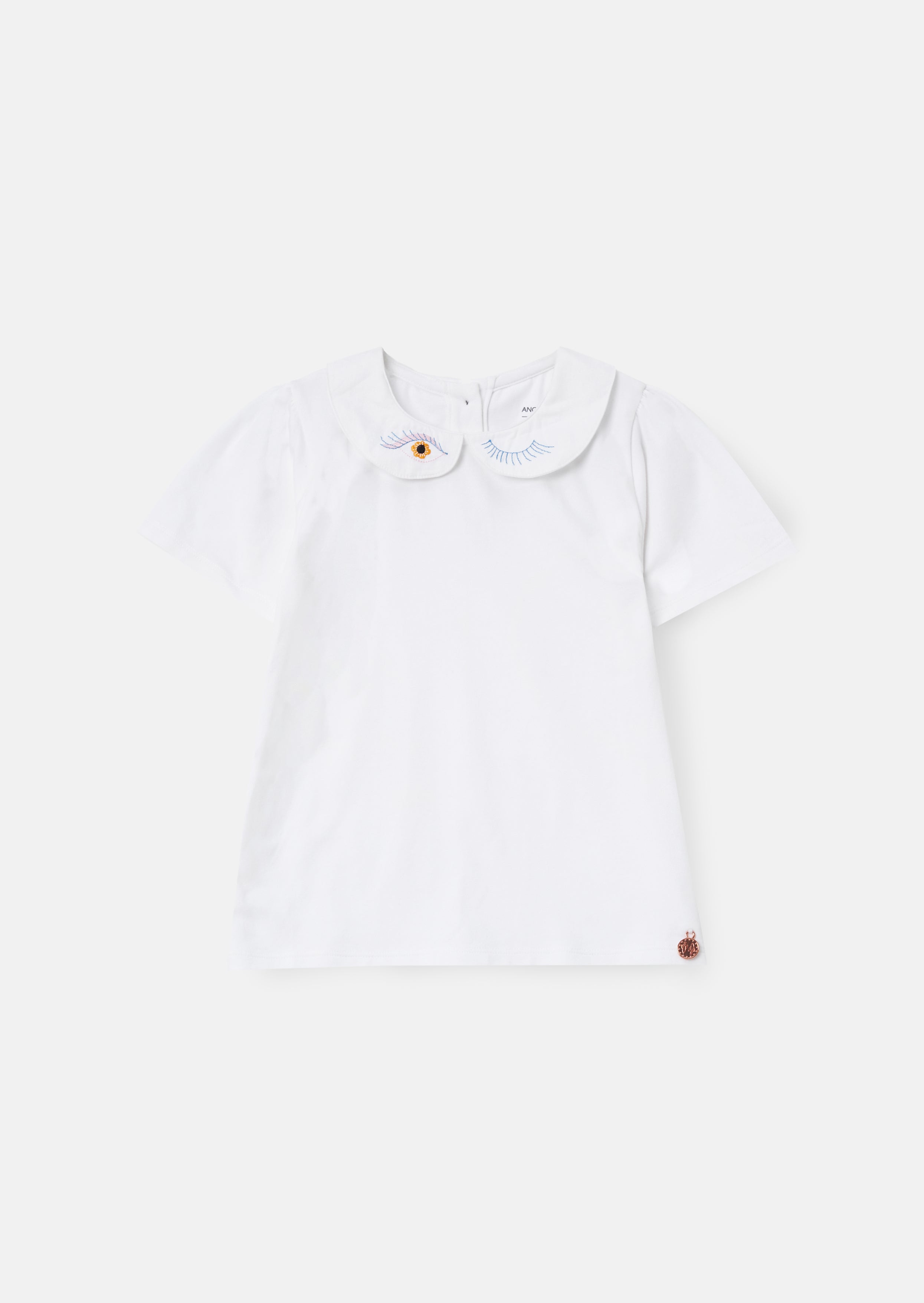 Heidi White Peter Pan Collar Tee