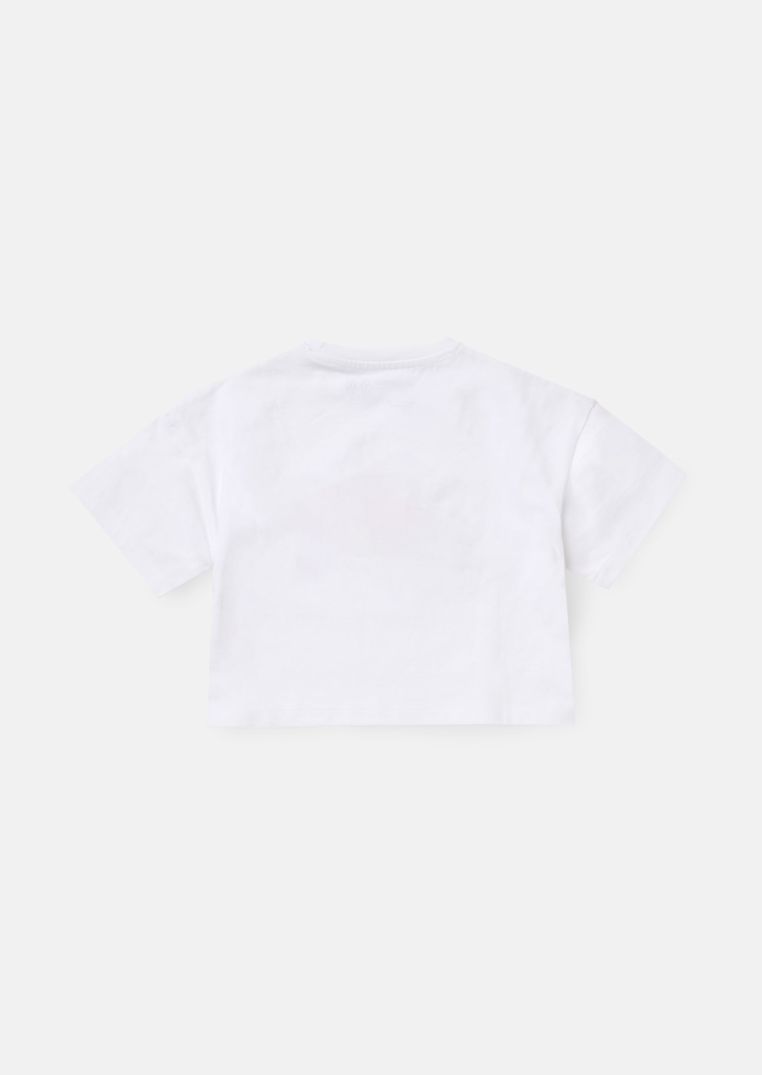 Clemmie White Embellished Tee