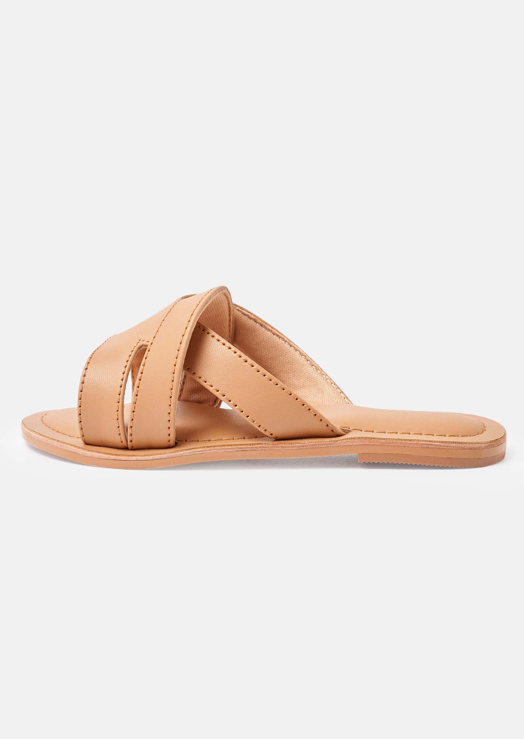 Ruby Tan PU Sandals