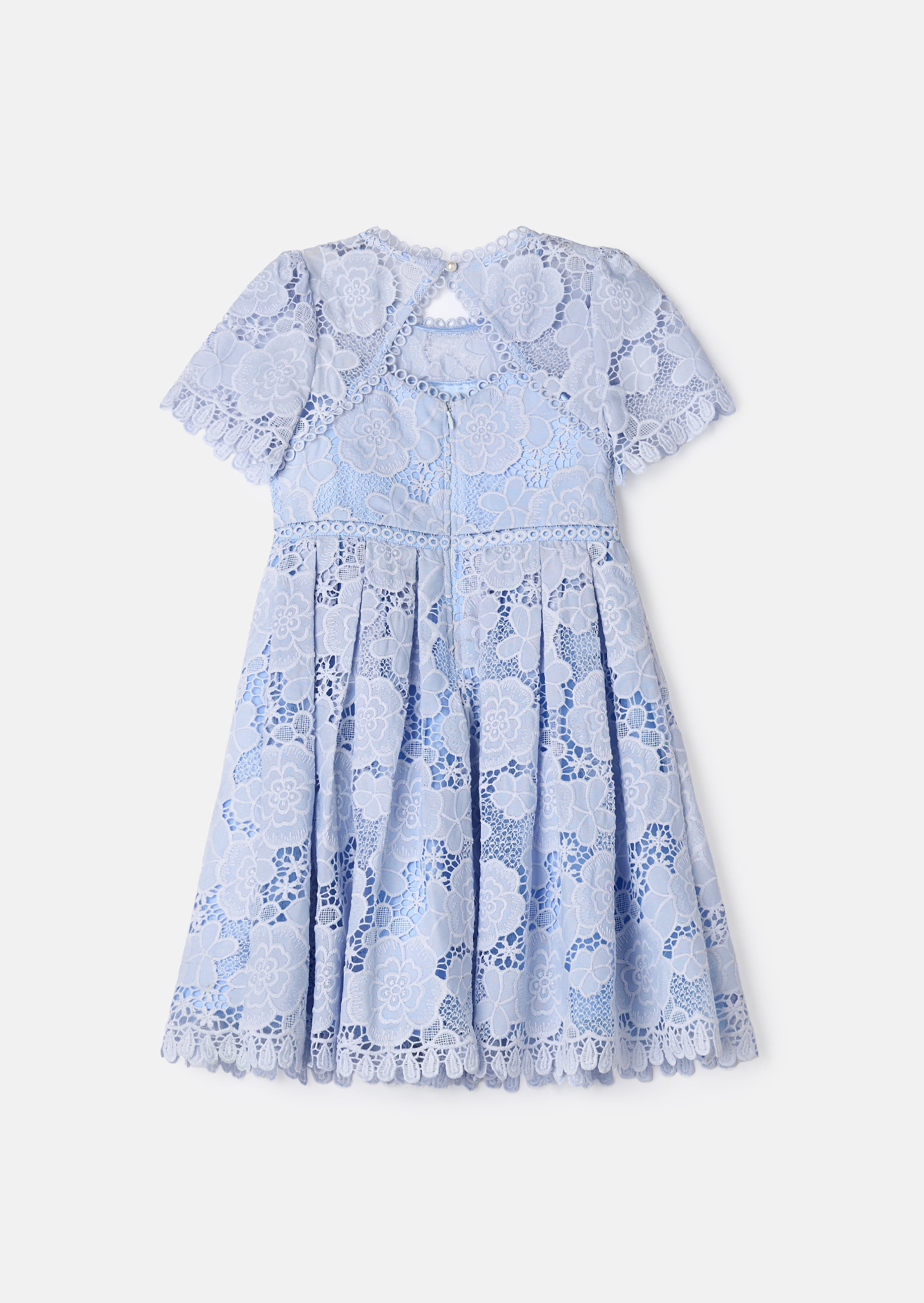 Mavea Blue Lace Dress