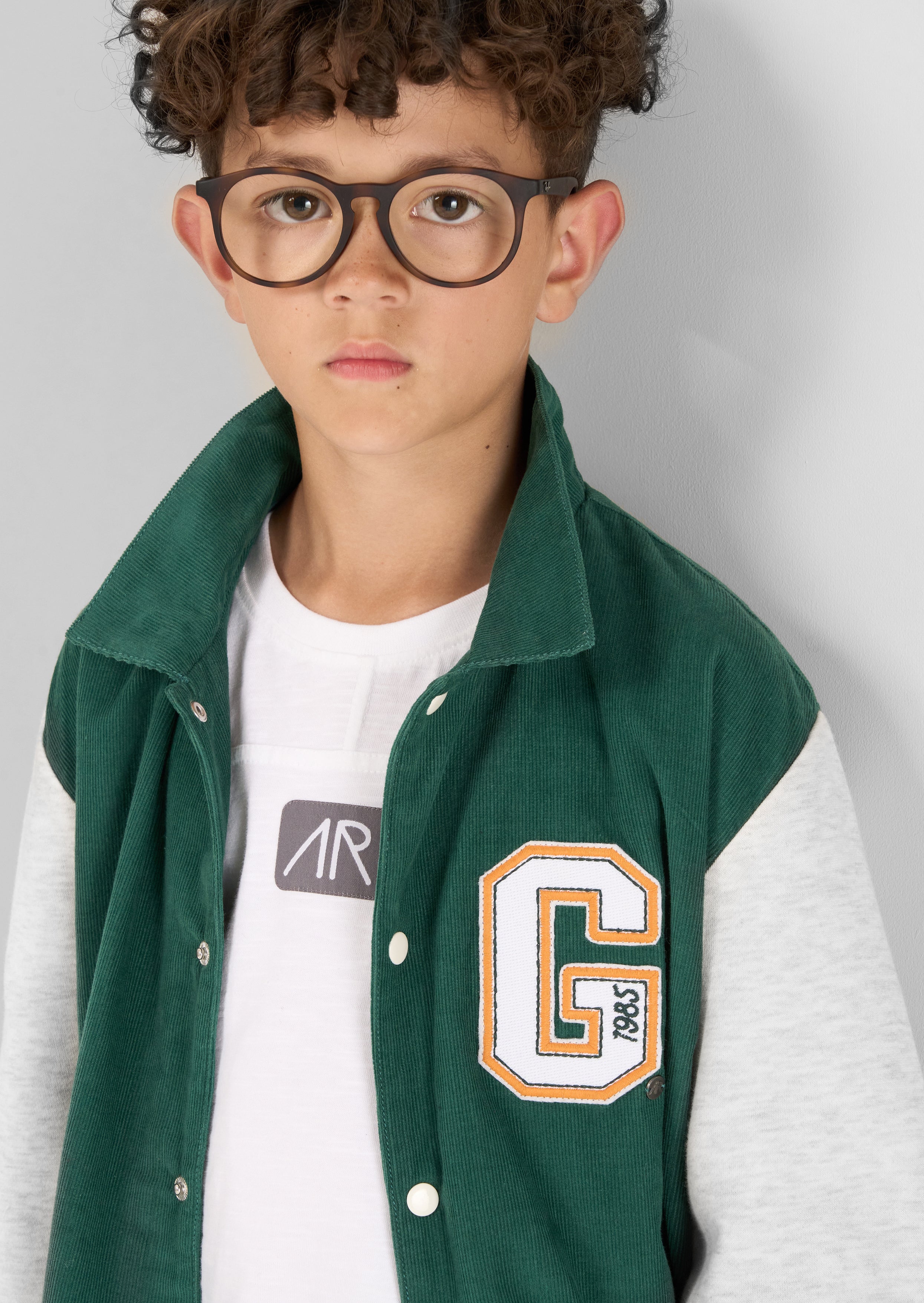 Chad Green Cord Varisty Jacket