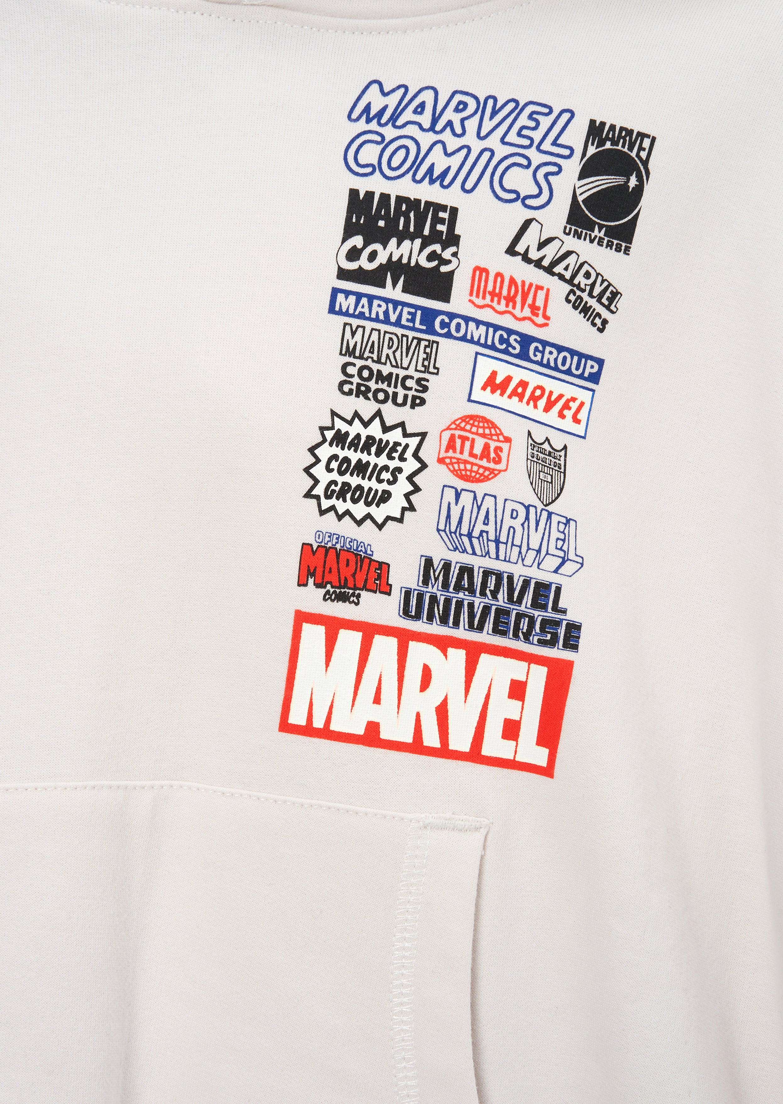 Marvel Stone Double Layered Effect Hoodie