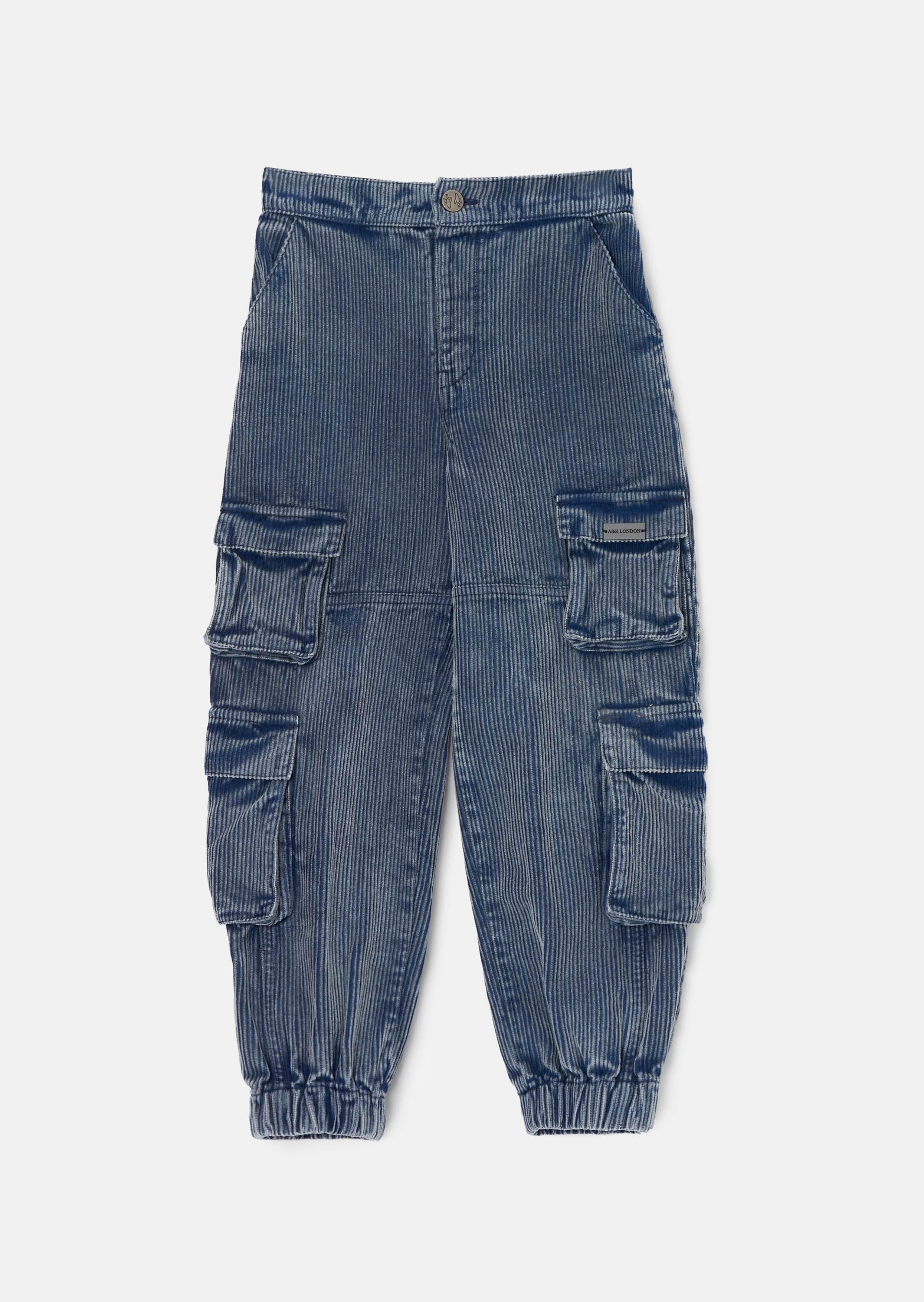 Joseph Blue Washed Cord Skater Trouser