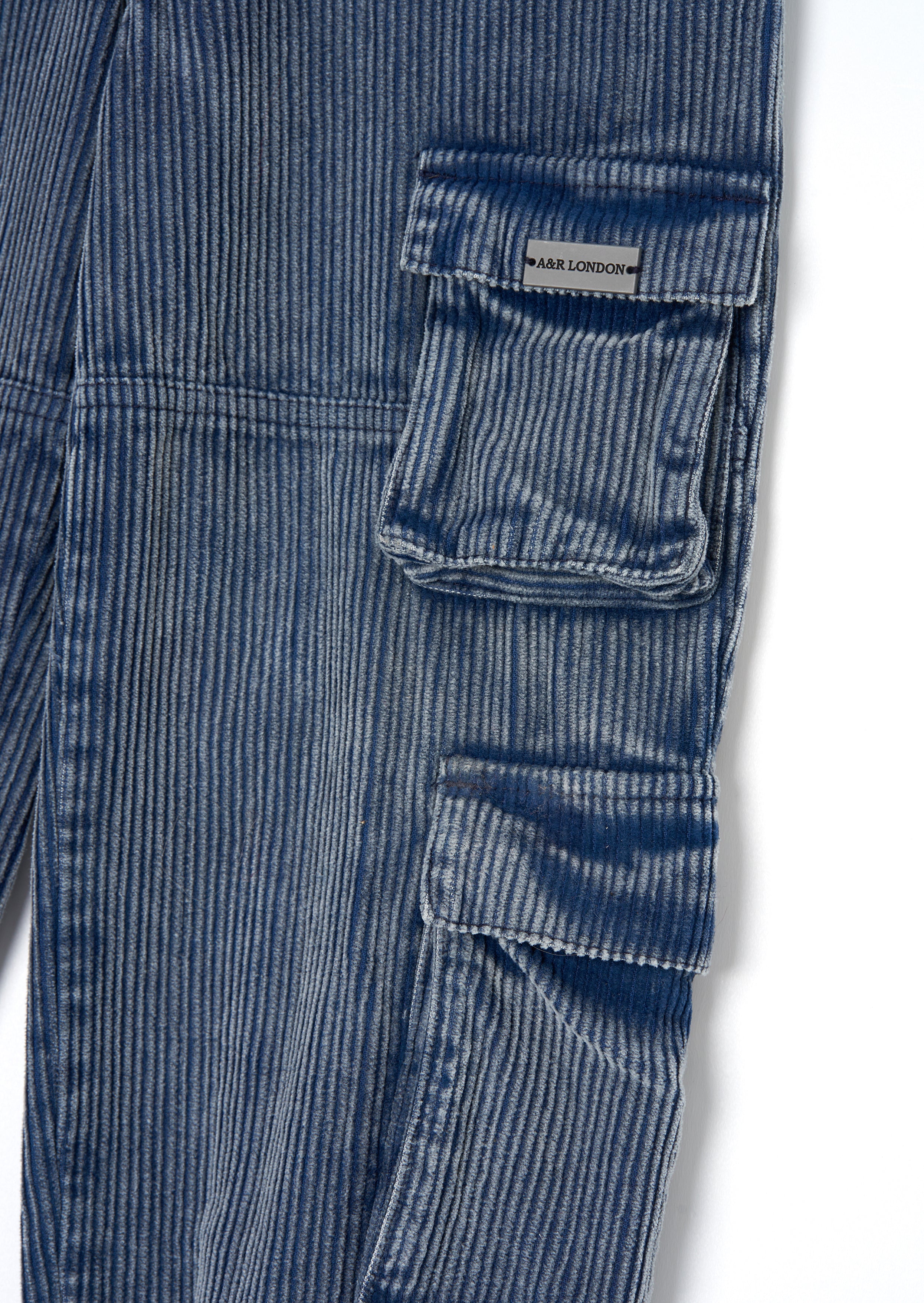 Joseph Blue Washed Cord Skater Trouser