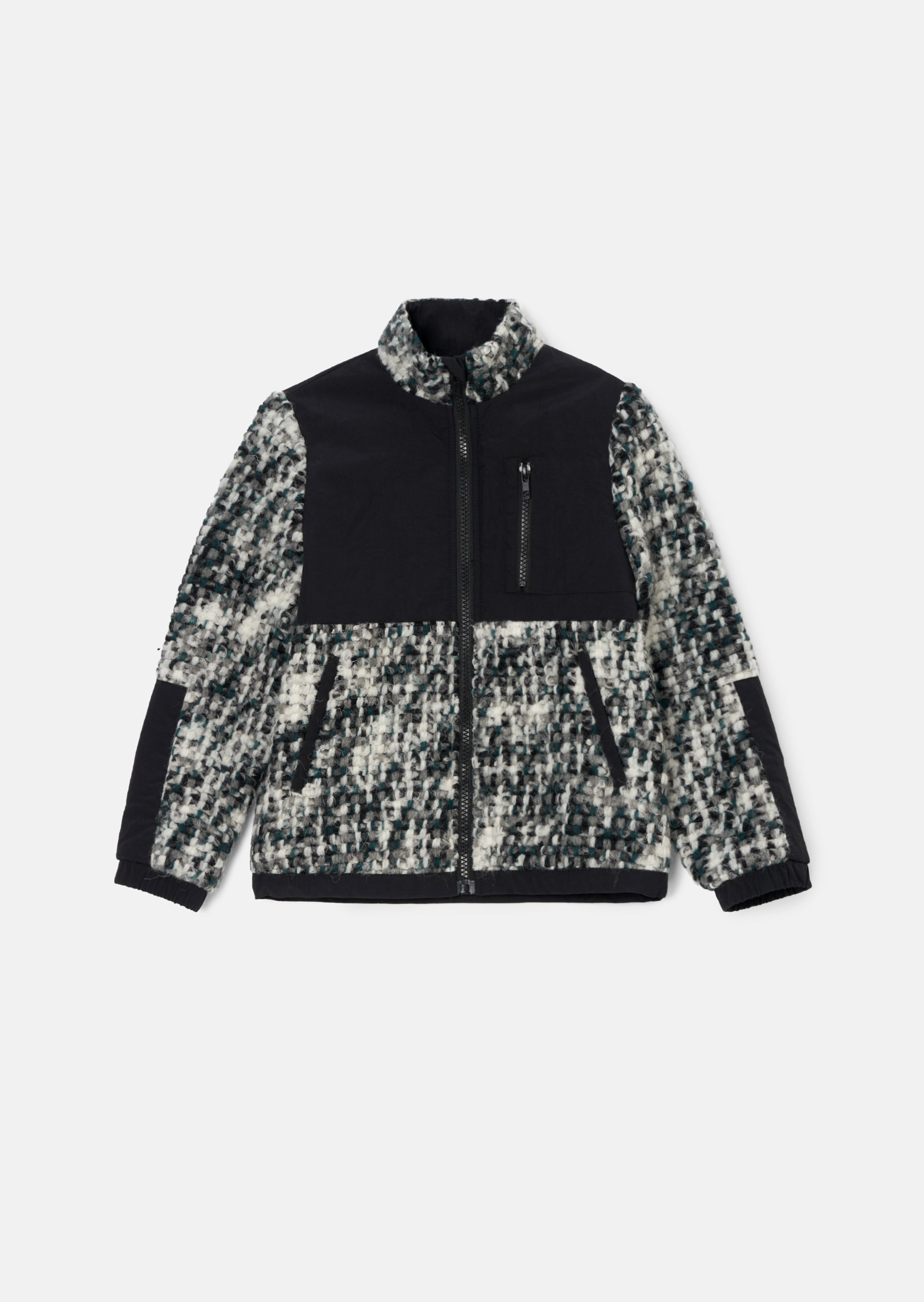 Michael Multi Boucle Zip Trough Jacket