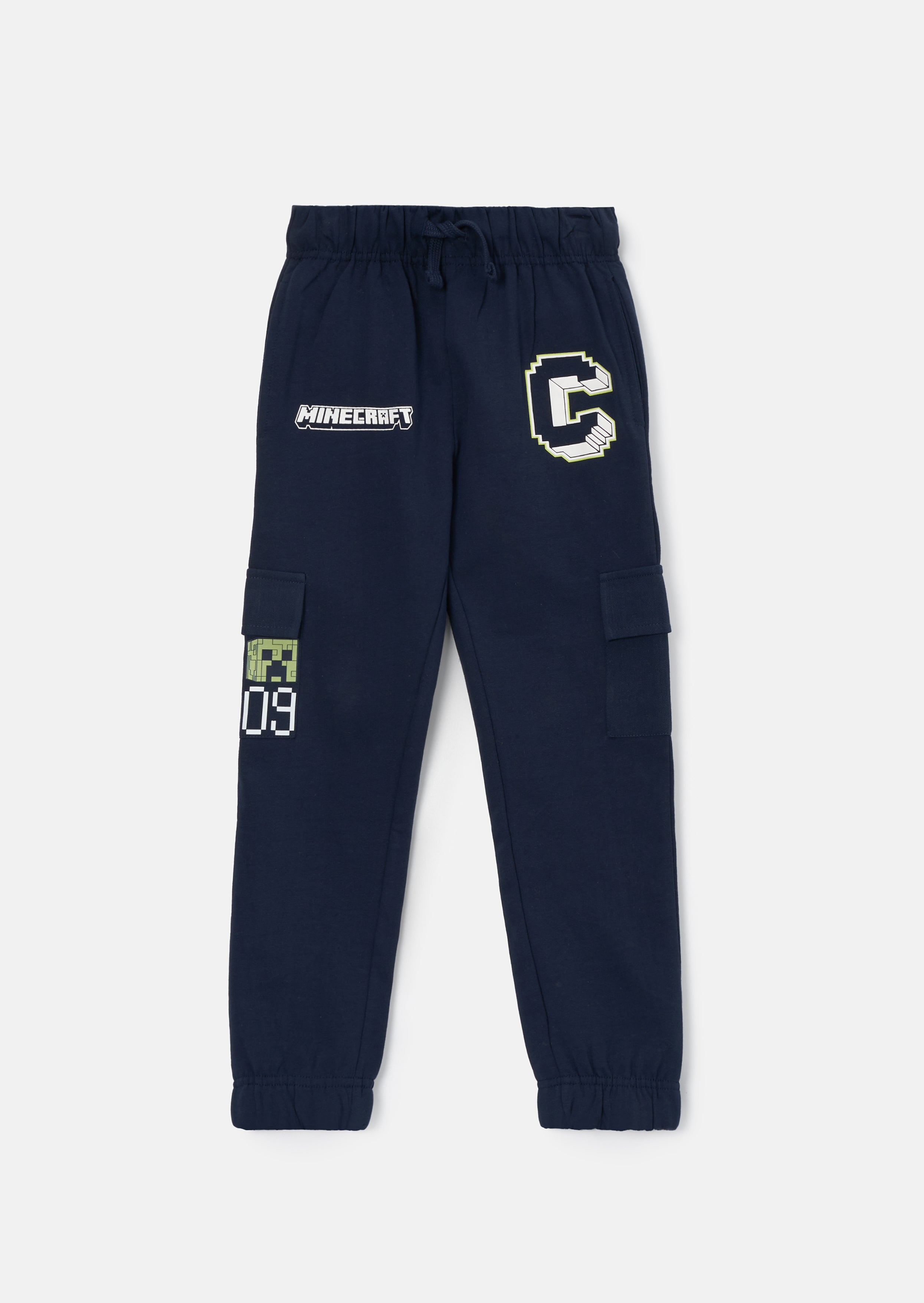 Minecraft Navy Woven Pocket Cargo Jogger