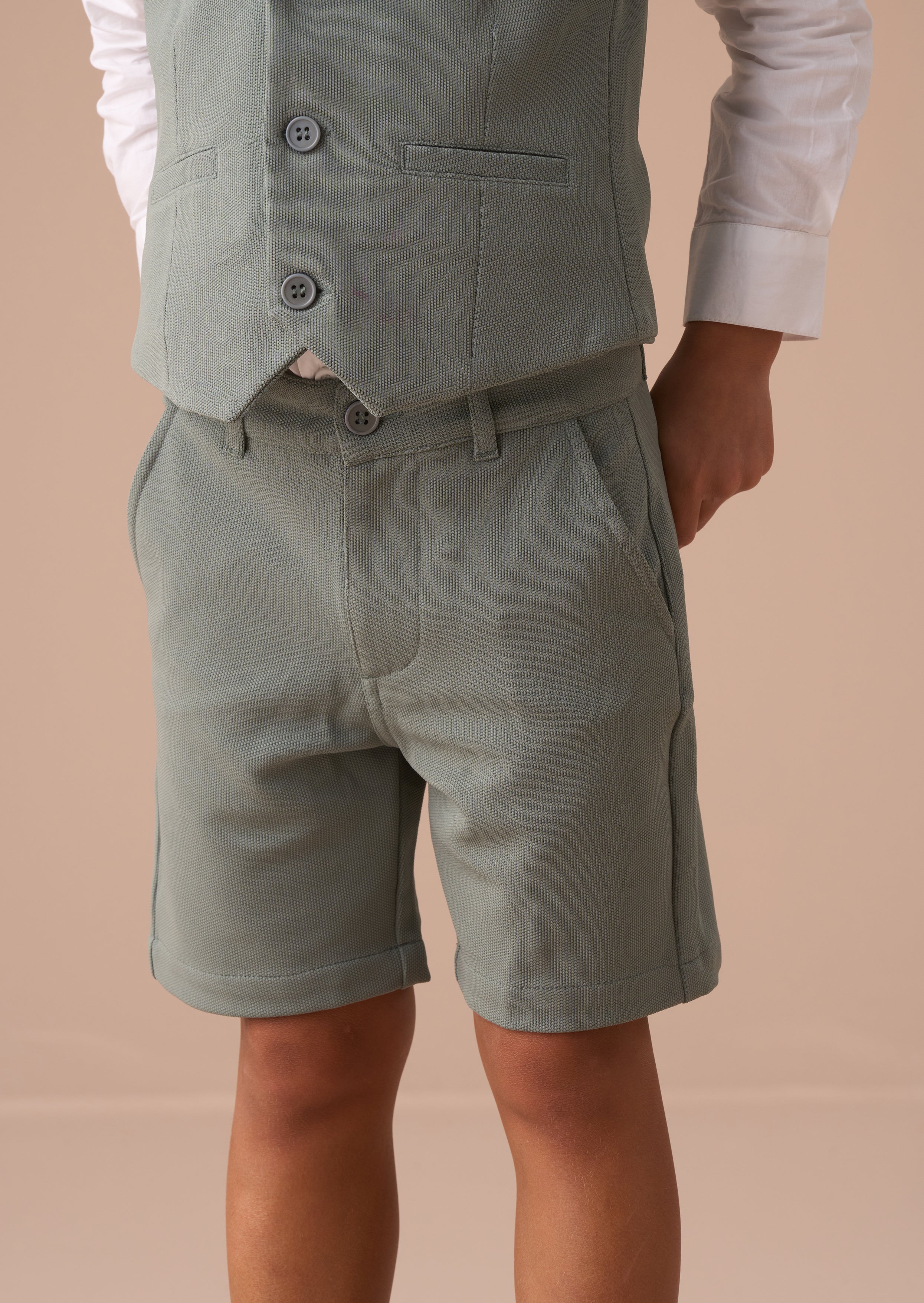 Benjamin Green Smart Textured Short