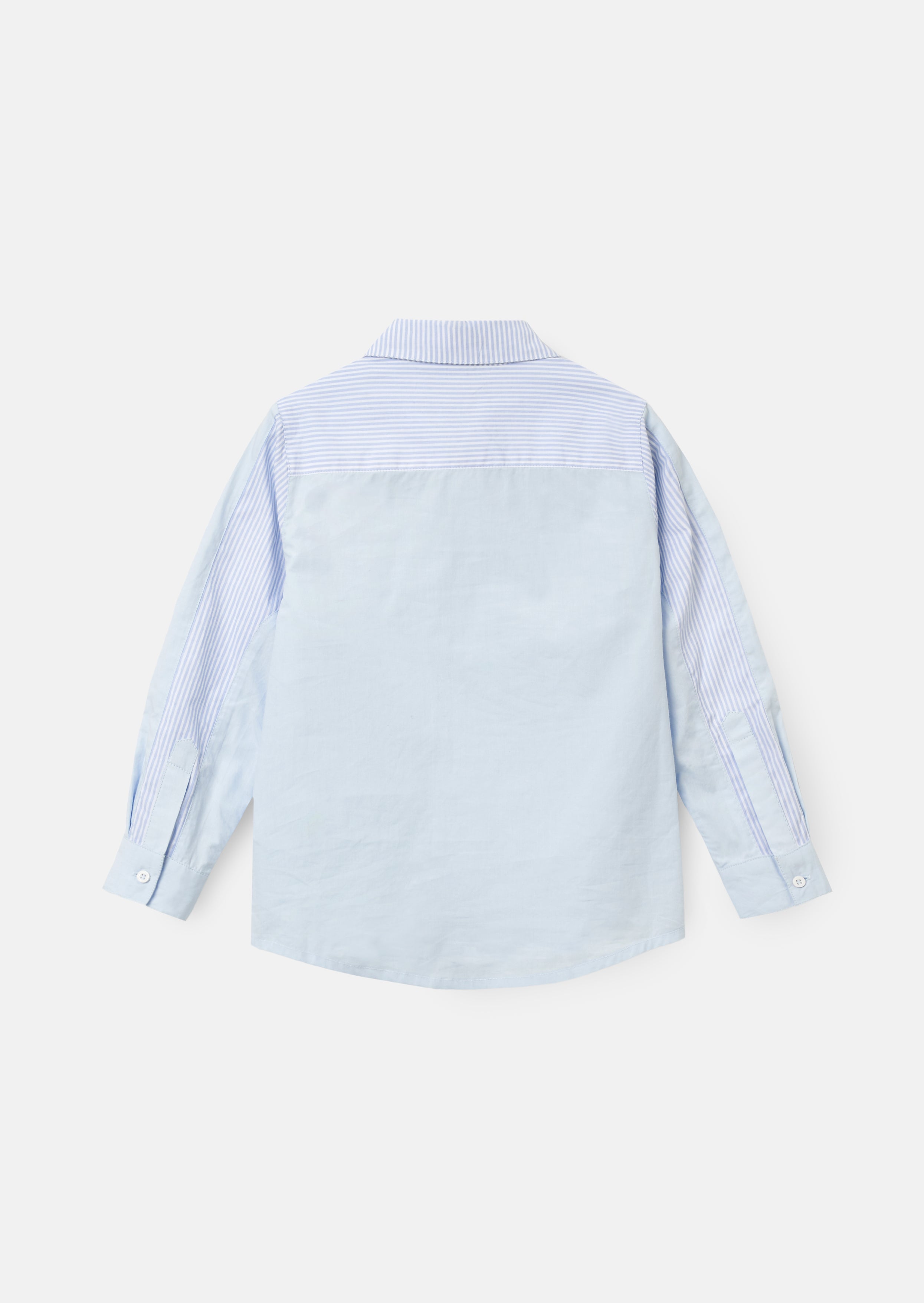 Chase Blue Stripe Panel Smart Shirt