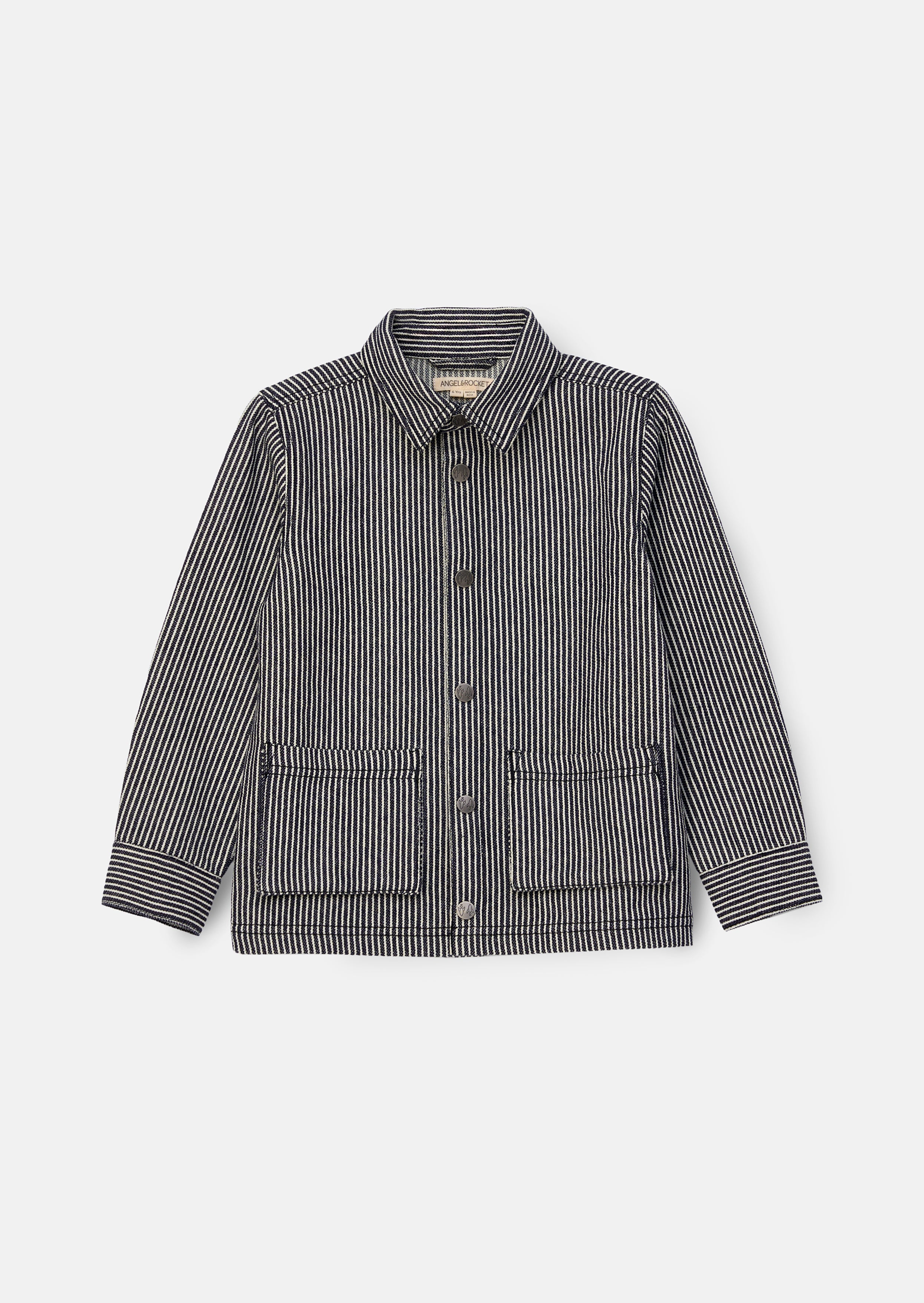 Byron Navy Casual Stripe Jacket