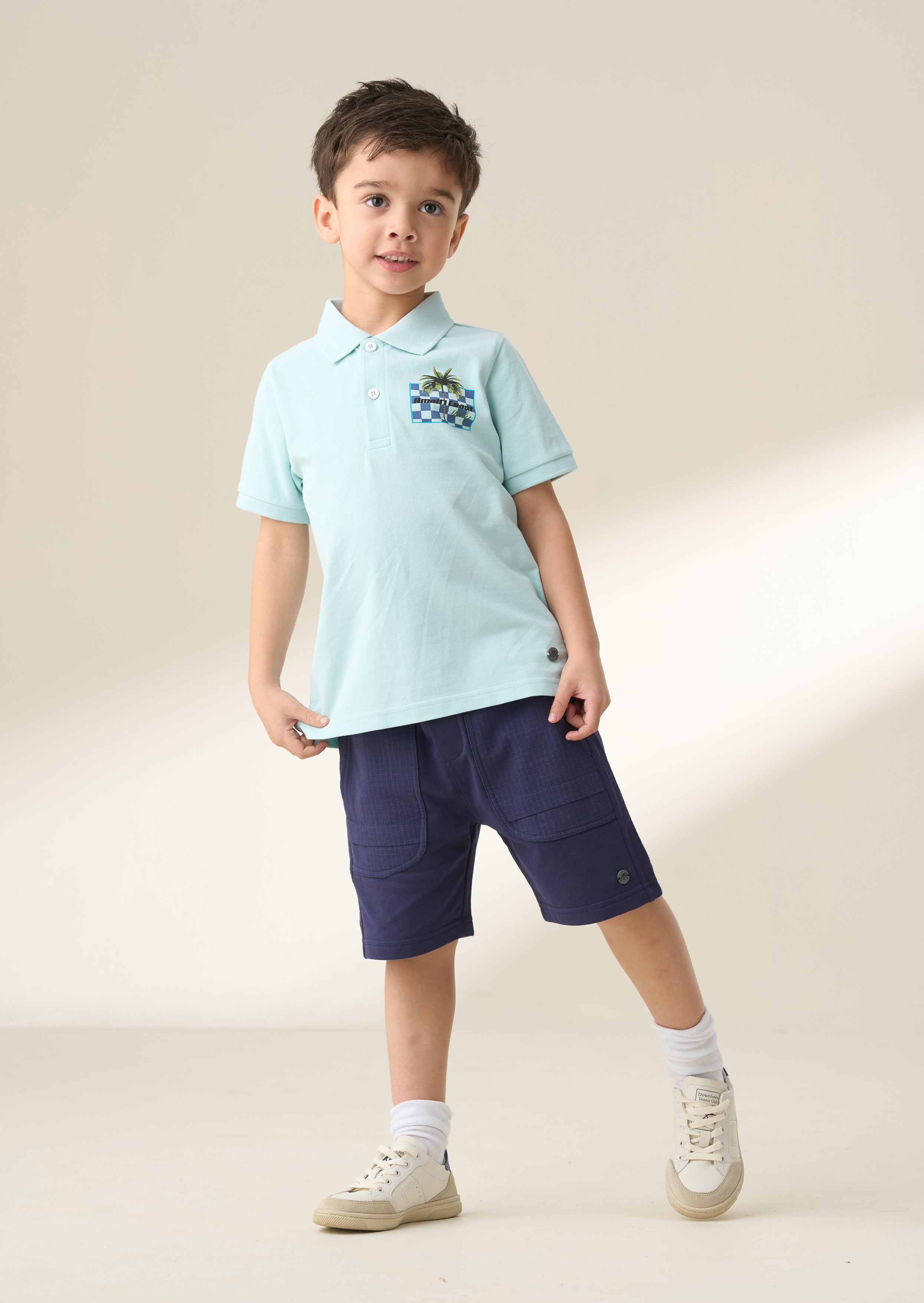 Brody Navy Bermuda Short