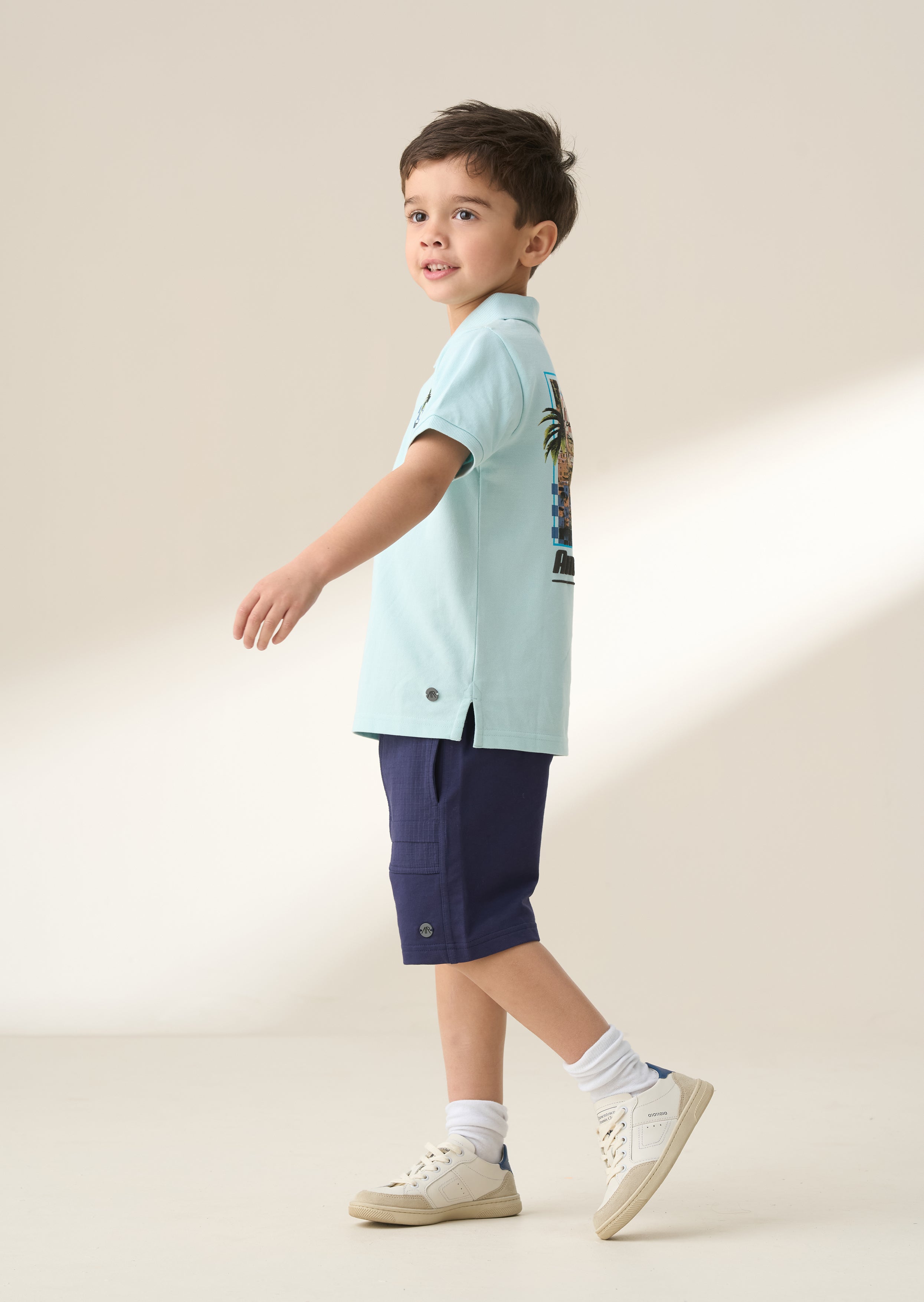 Brody Navy Bermuda Short