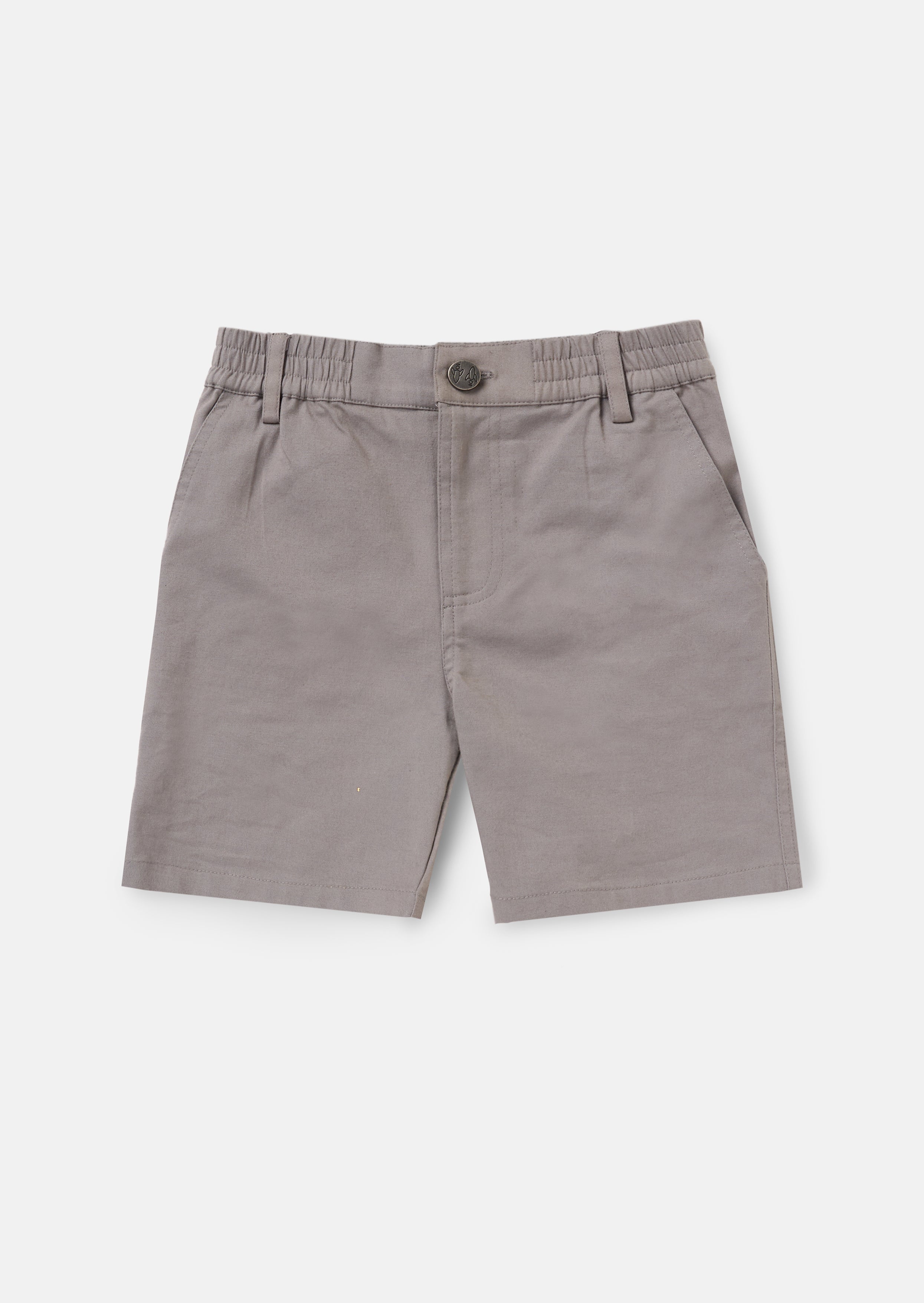 Dylan Grey Woven Chino Short