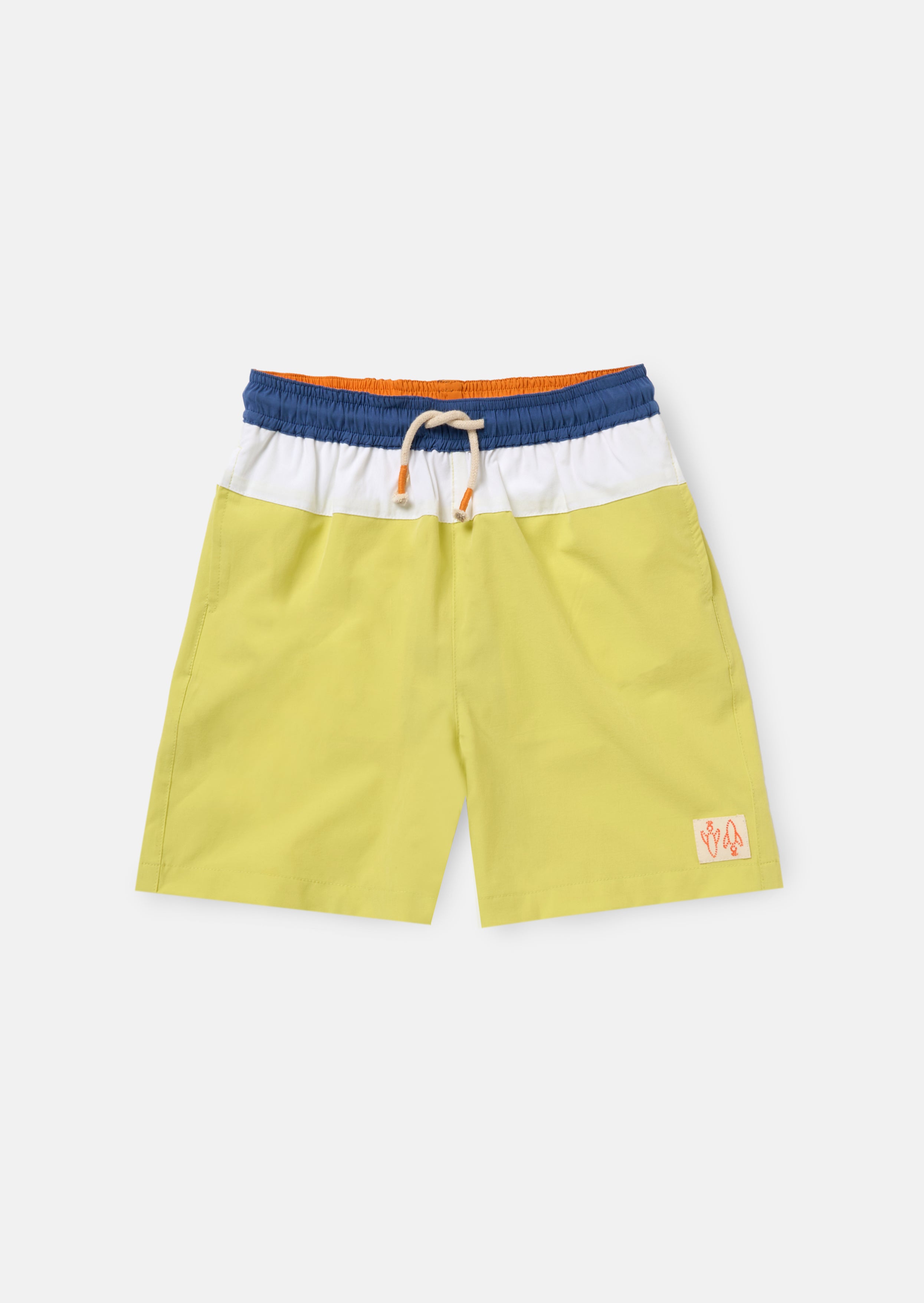 Sandy Green Cut and Sew Swim Short