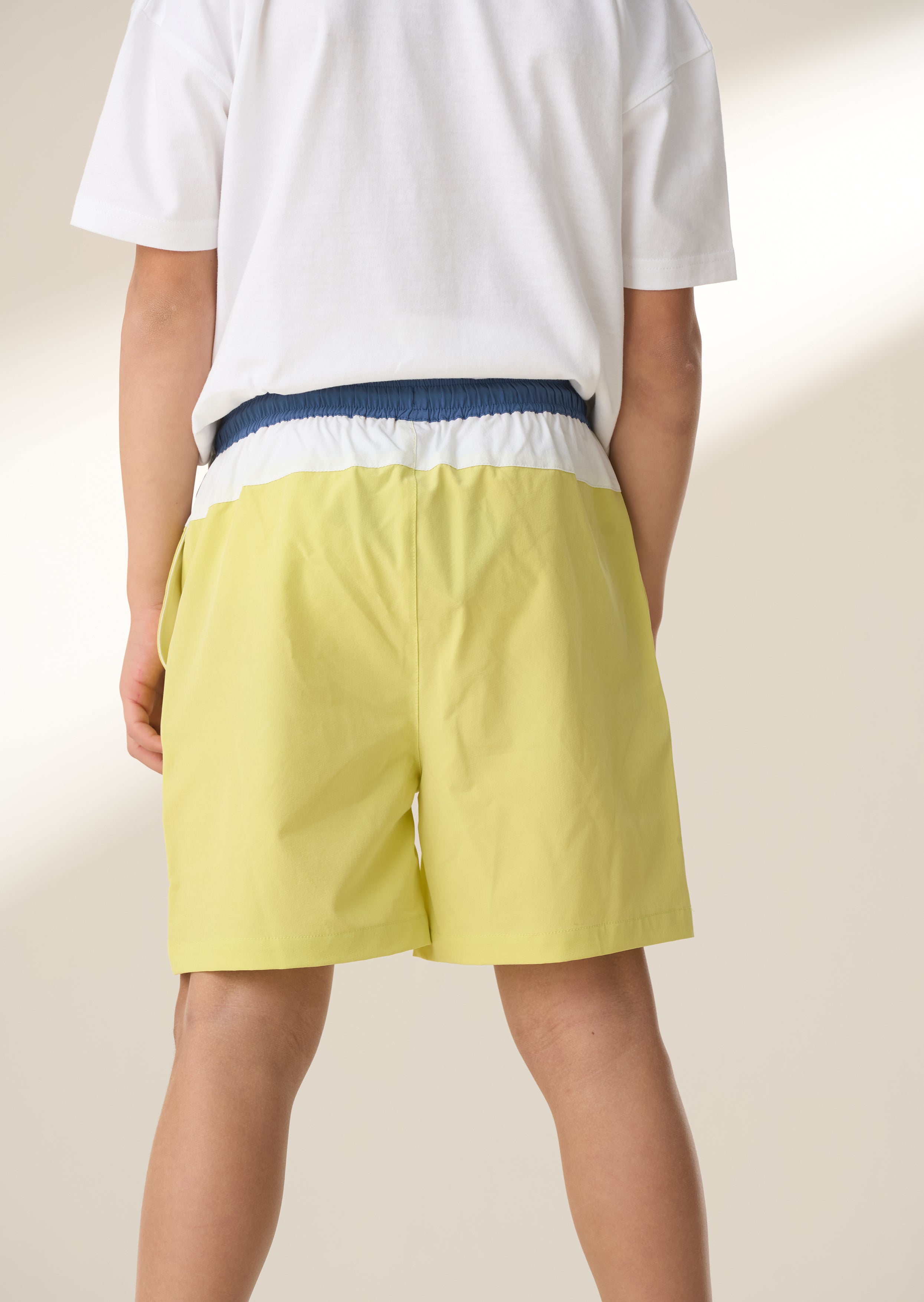 Sandy Green Cut and Sew Swim Short