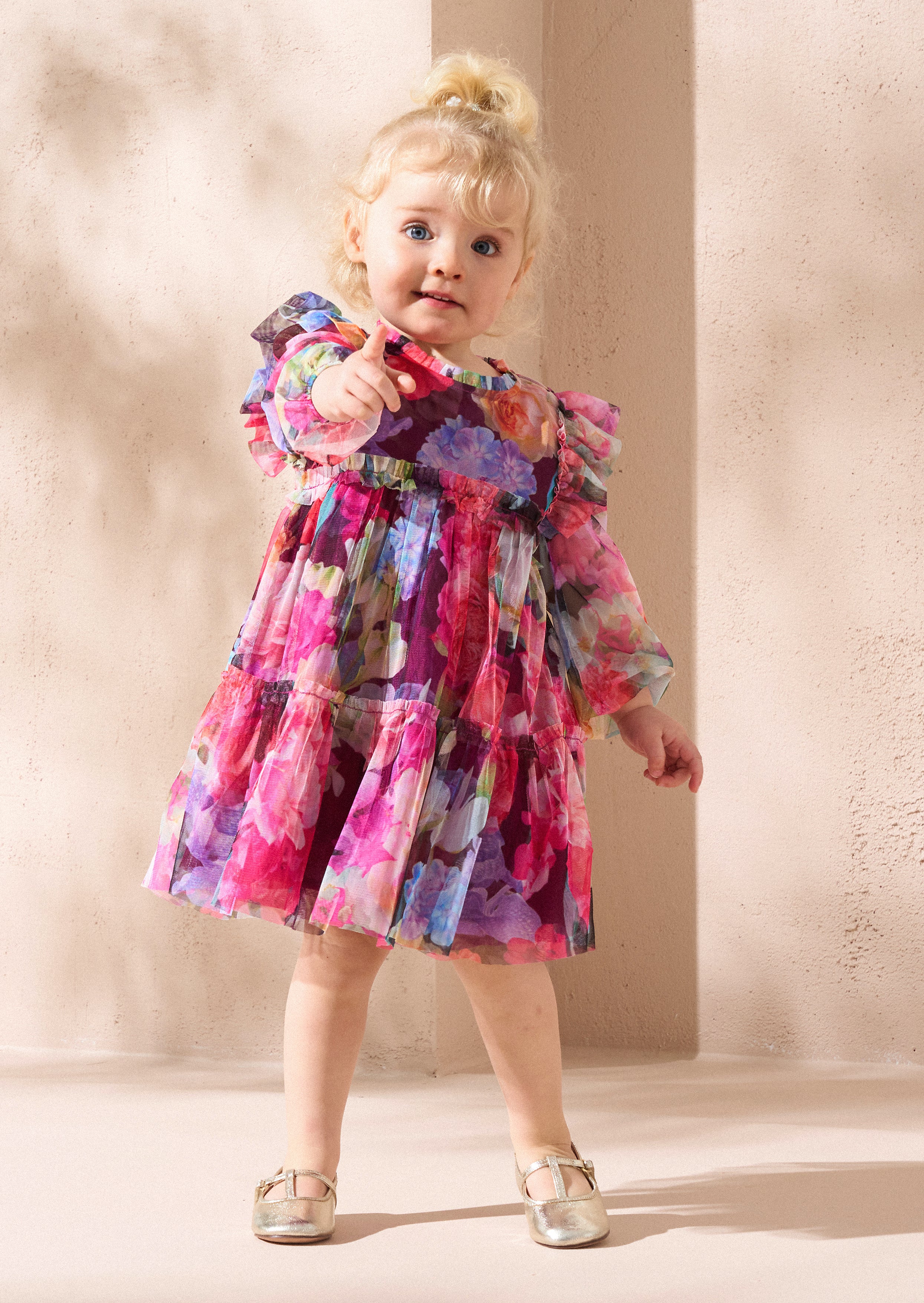 Alessia Baby Floral Print Dress