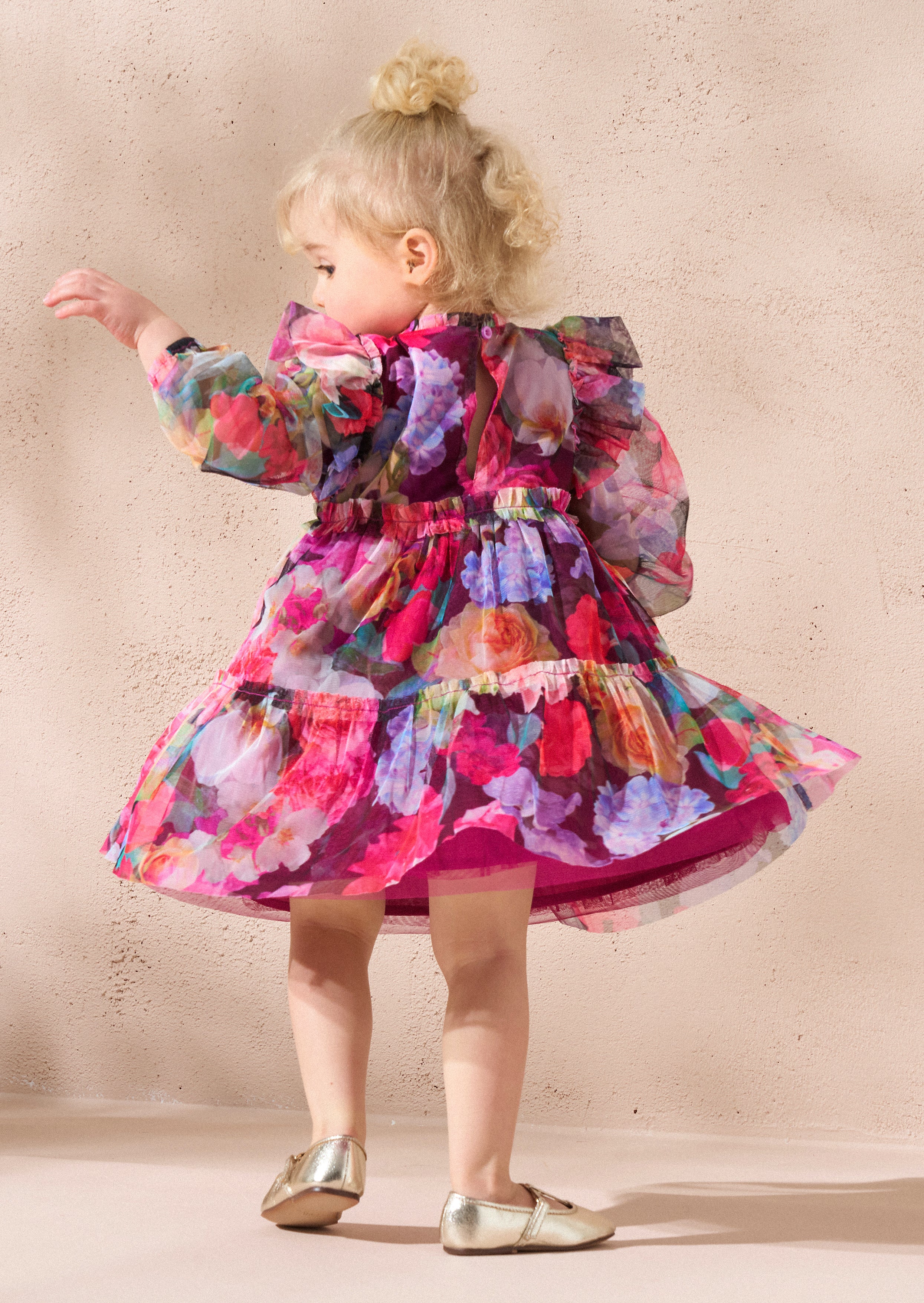 Alessia Baby Floral Print Dress