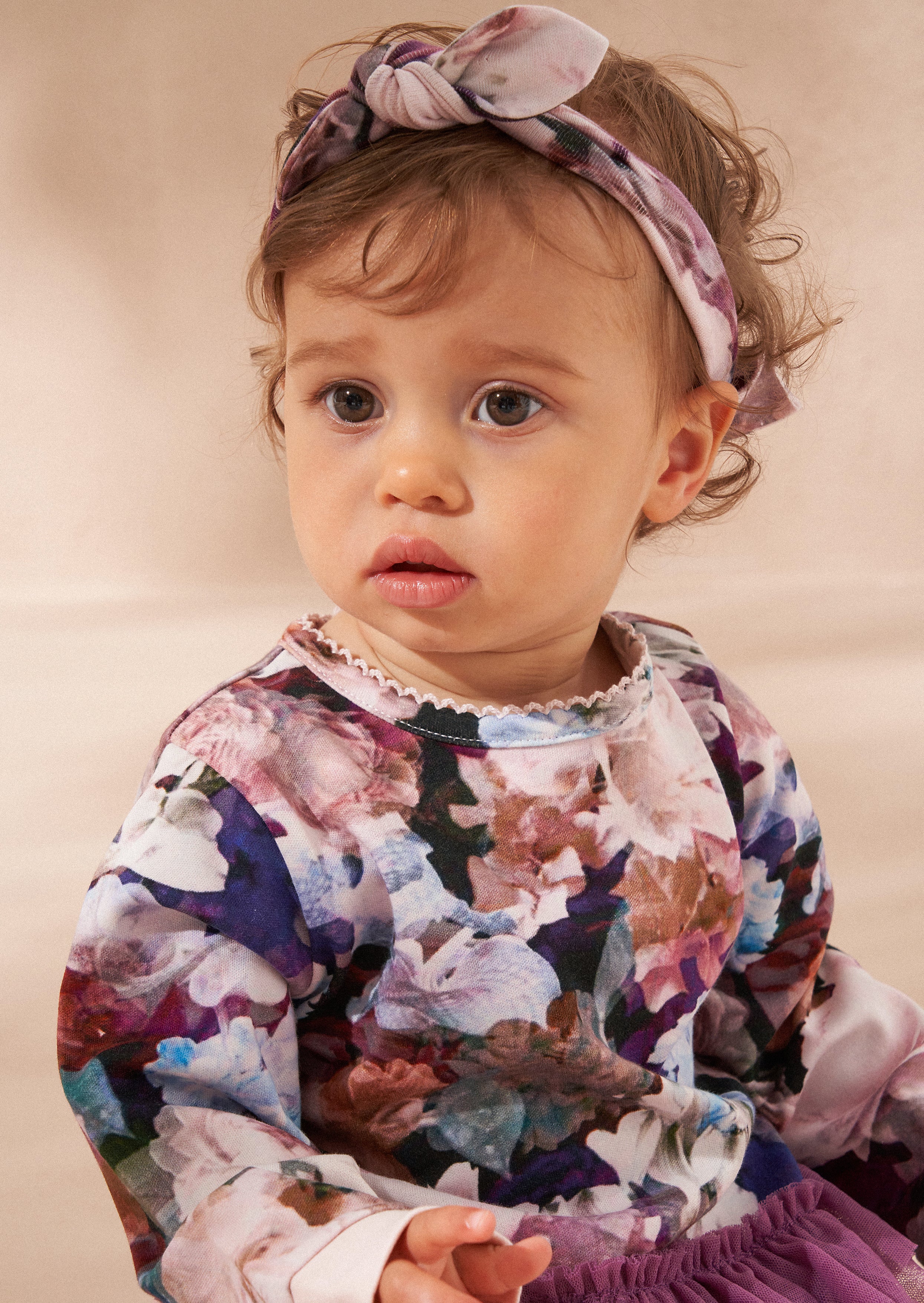 فلور متعدد الزهور توتو Babygrow وعصابة الرأس