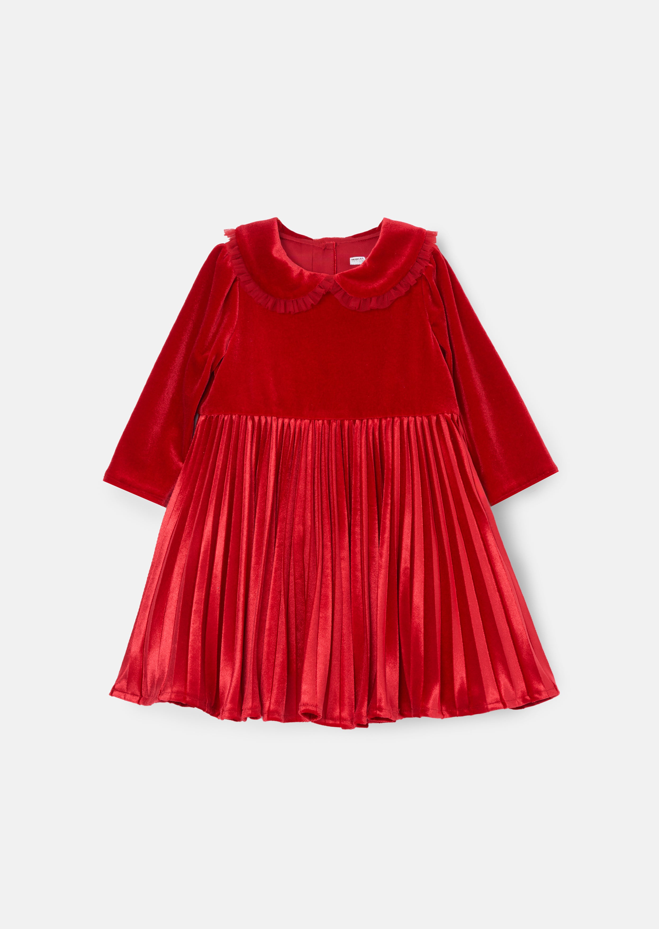 Charlotte Red Velvet Dress