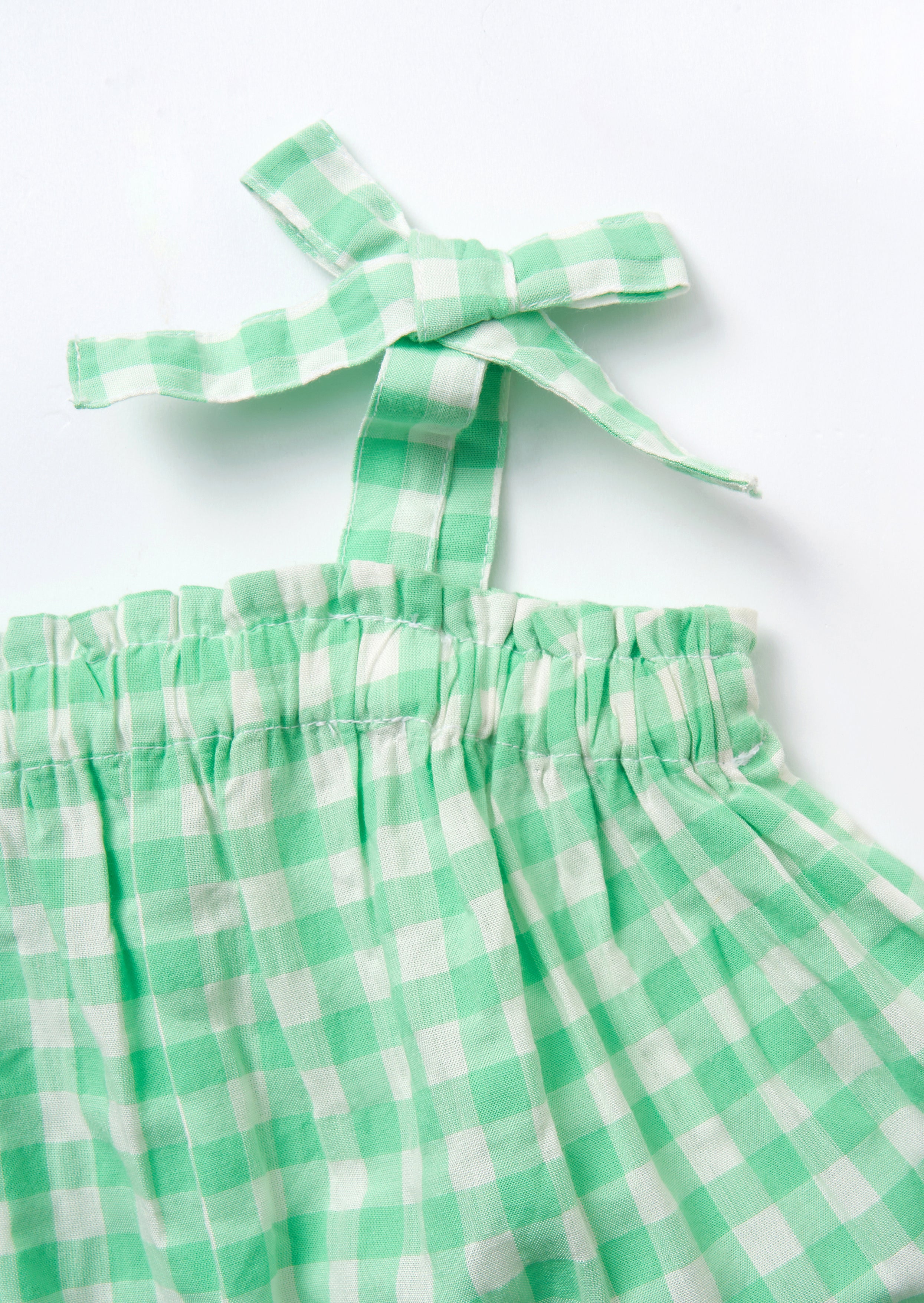 Connie Green Gingham Top and Shorts