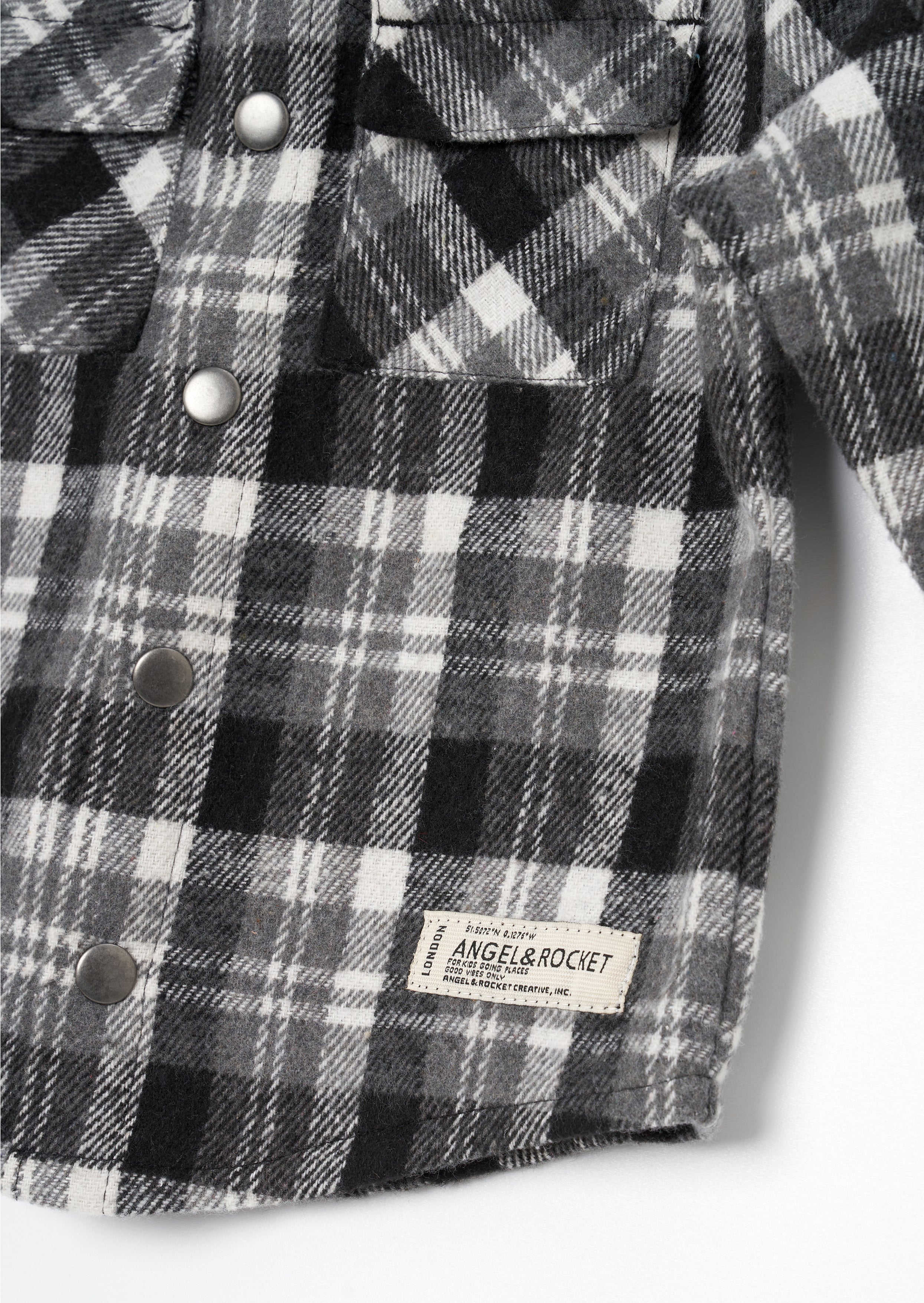 Hayden Baby Brushed Check Overshirt