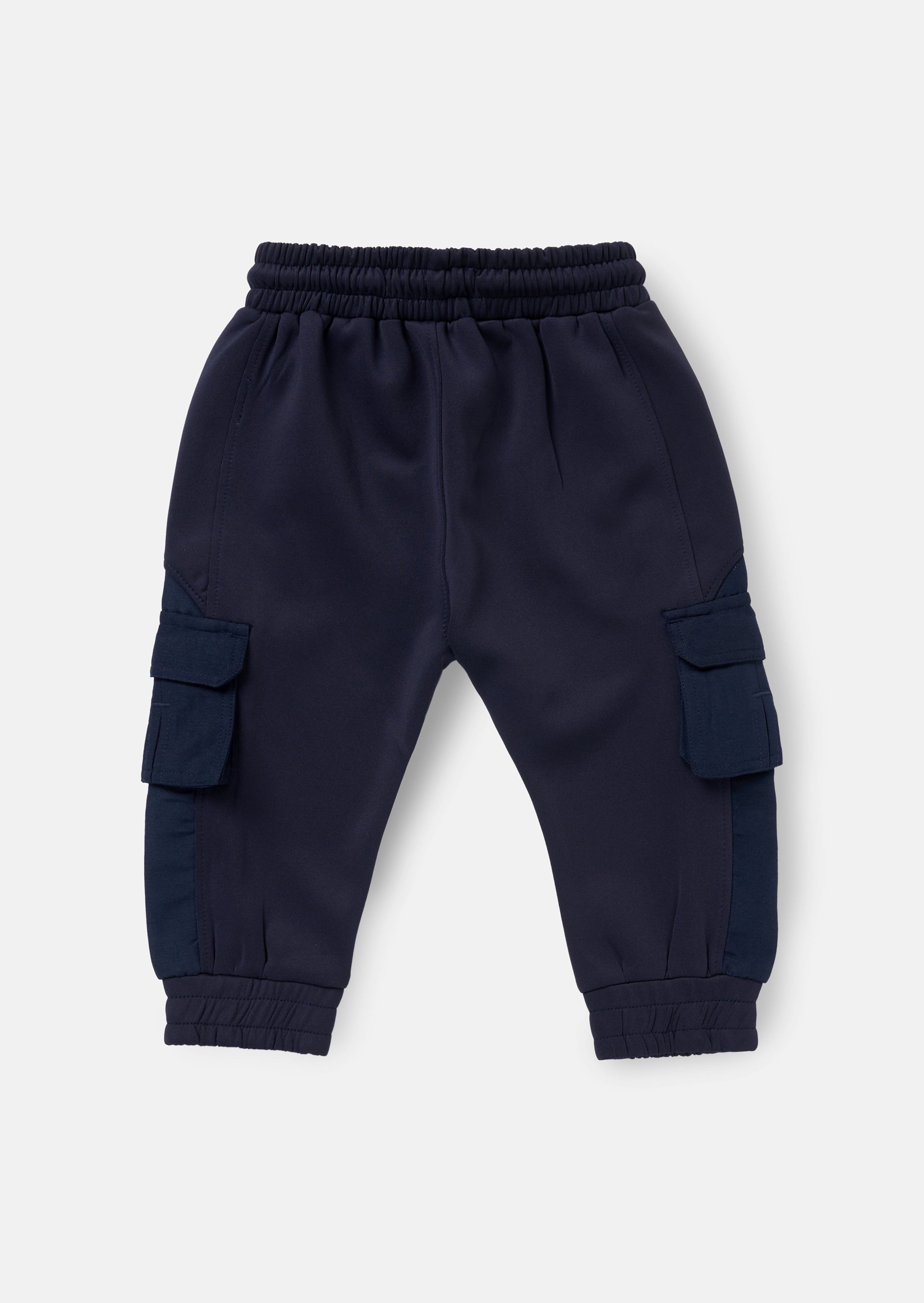 Frank Navy Panelled Joggers