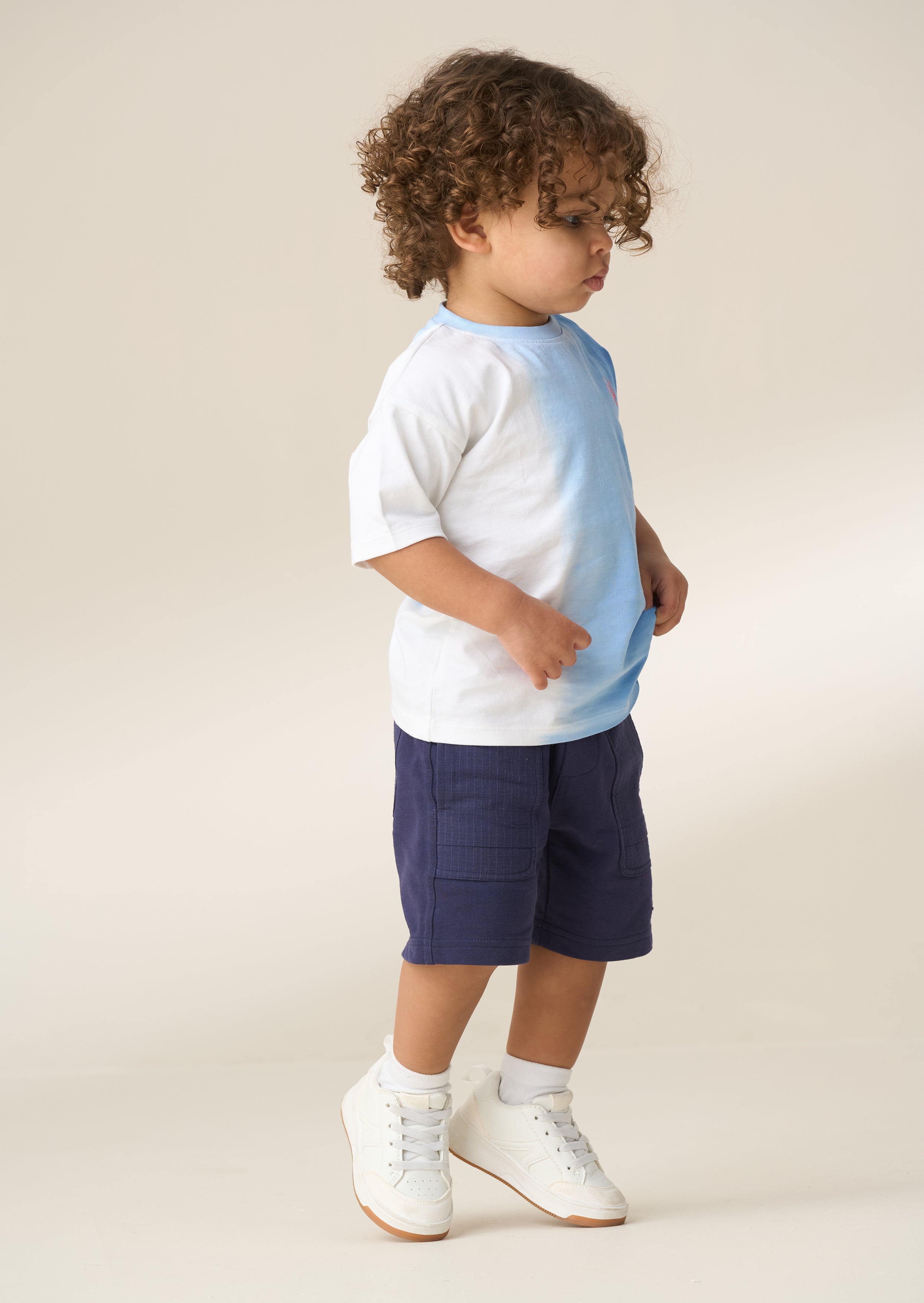 Brody Navy Mini Bermuda Short