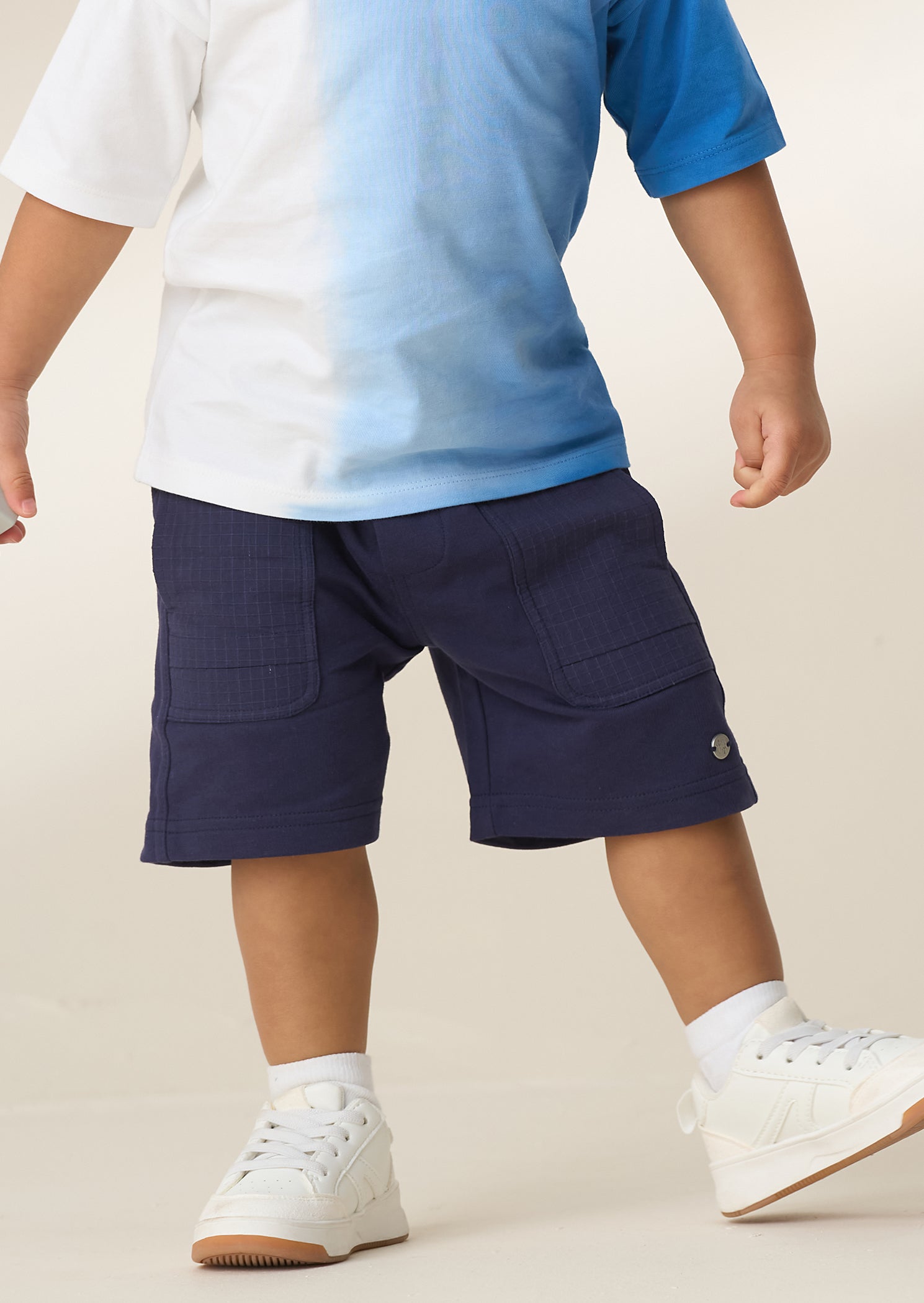 Brody Navy Mini Bermuda Short