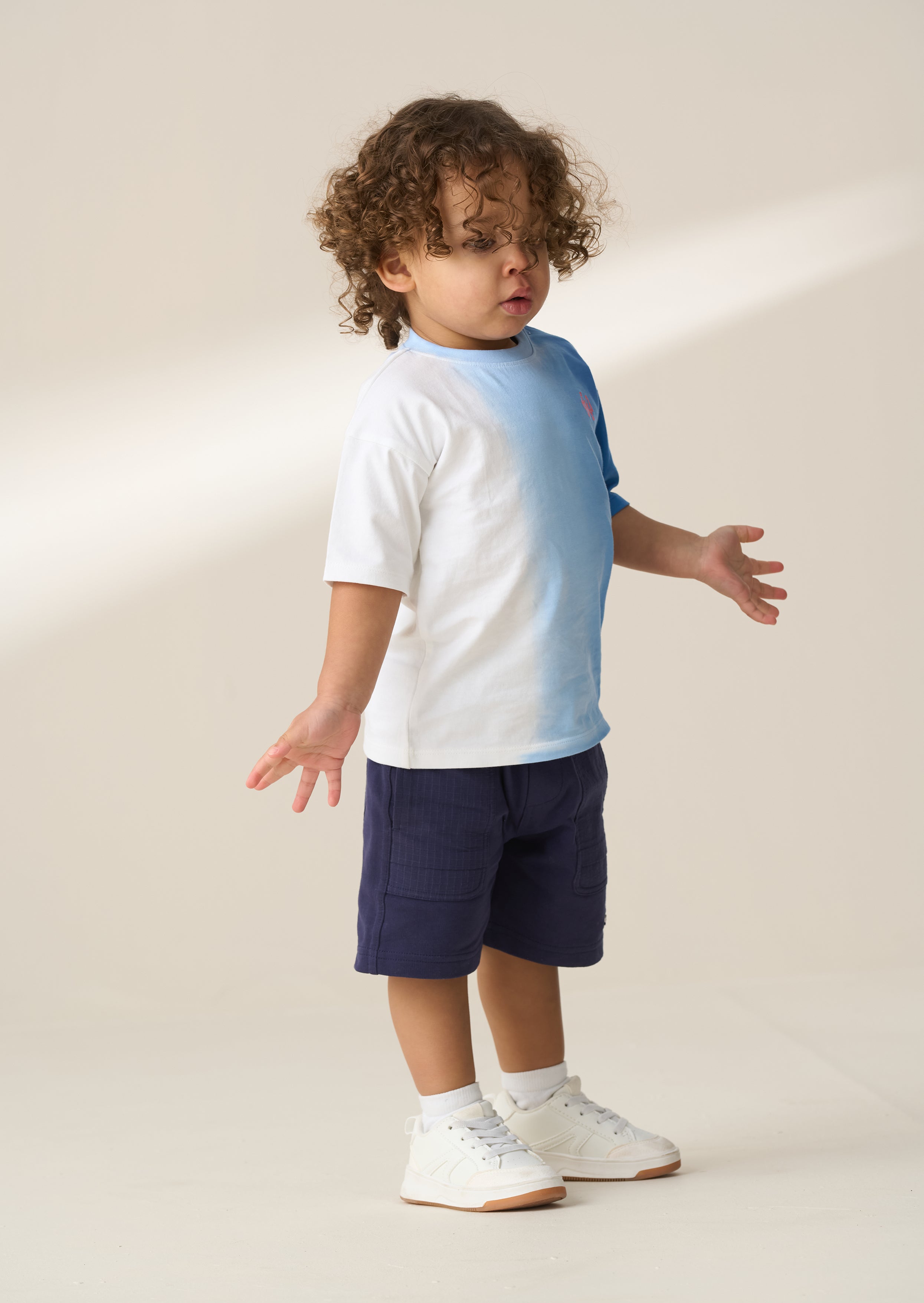 Brody Navy Mini Bermuda Short