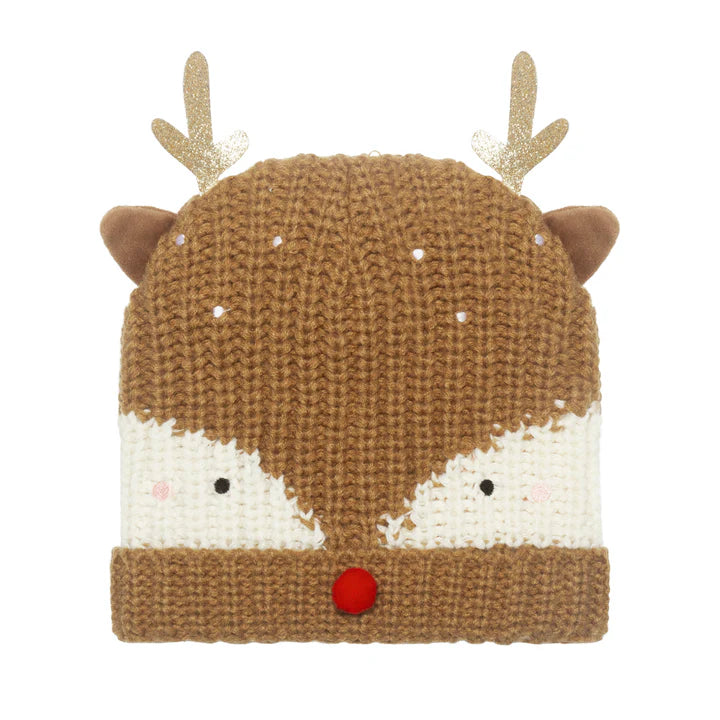 Rockahula Little Reindeer Knitted Hat 7-10 Years