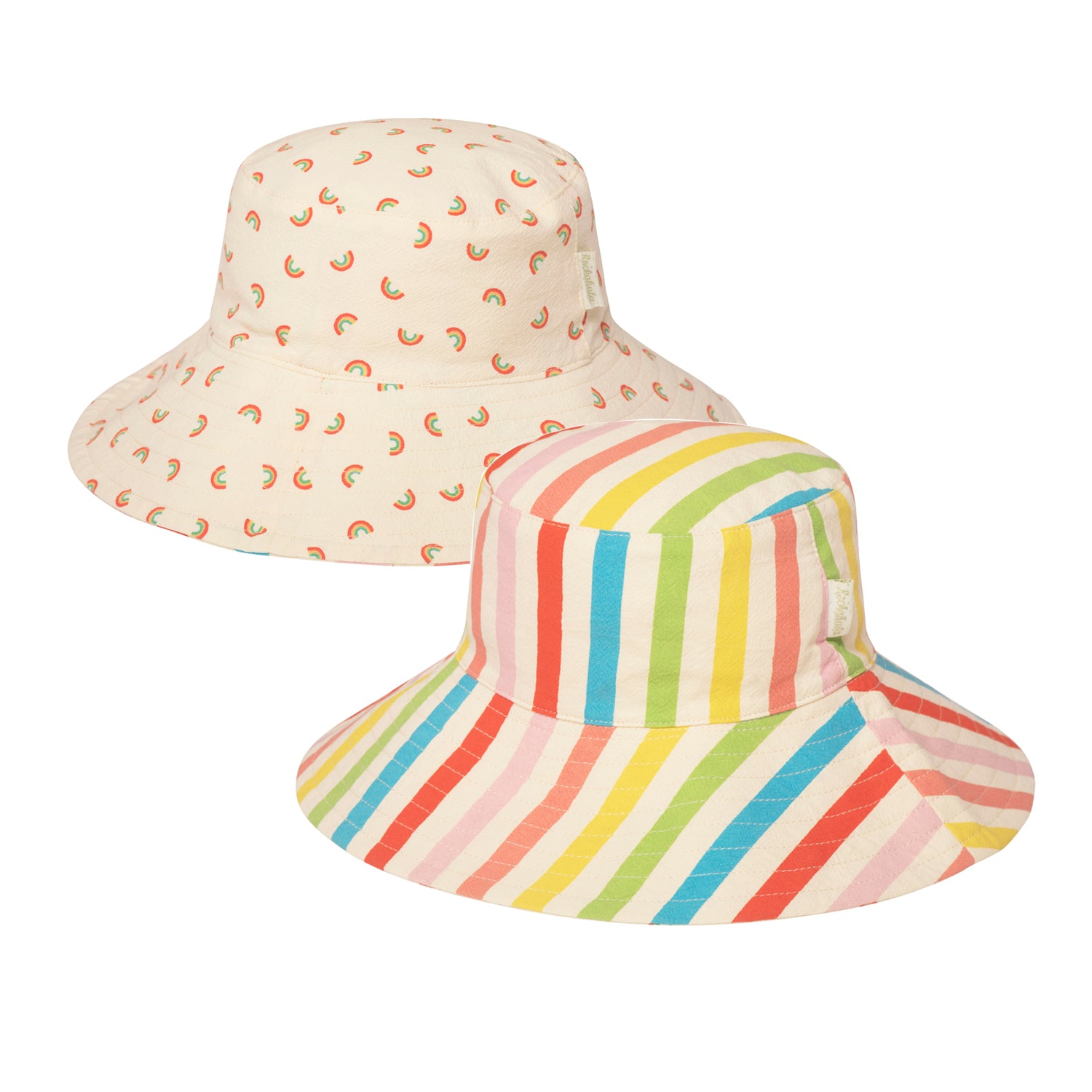 Rockahula Rainbow Stripe Reversible Sun Hat 3-6 Years