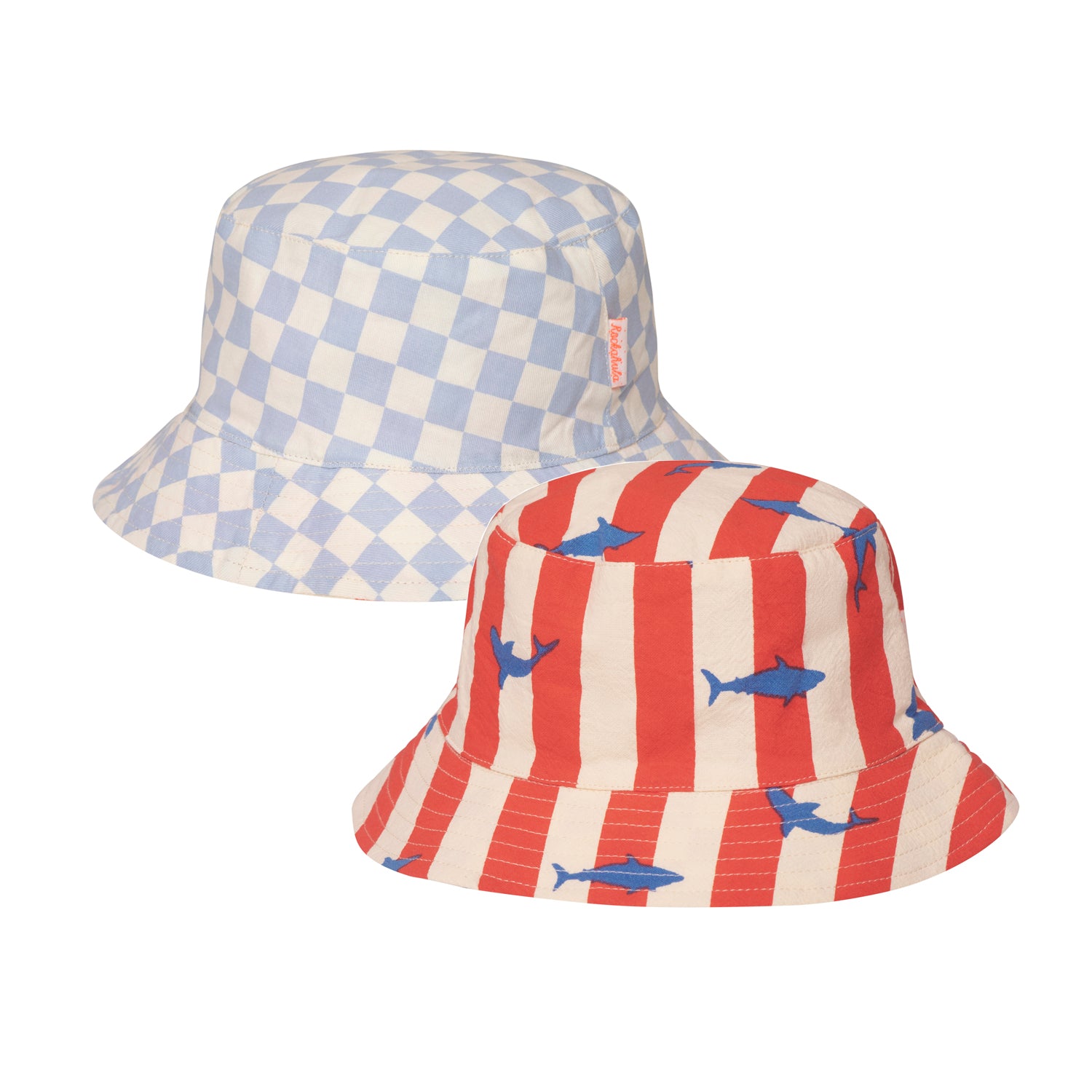 Shark Reversible Bucket Hat 7-10 Years