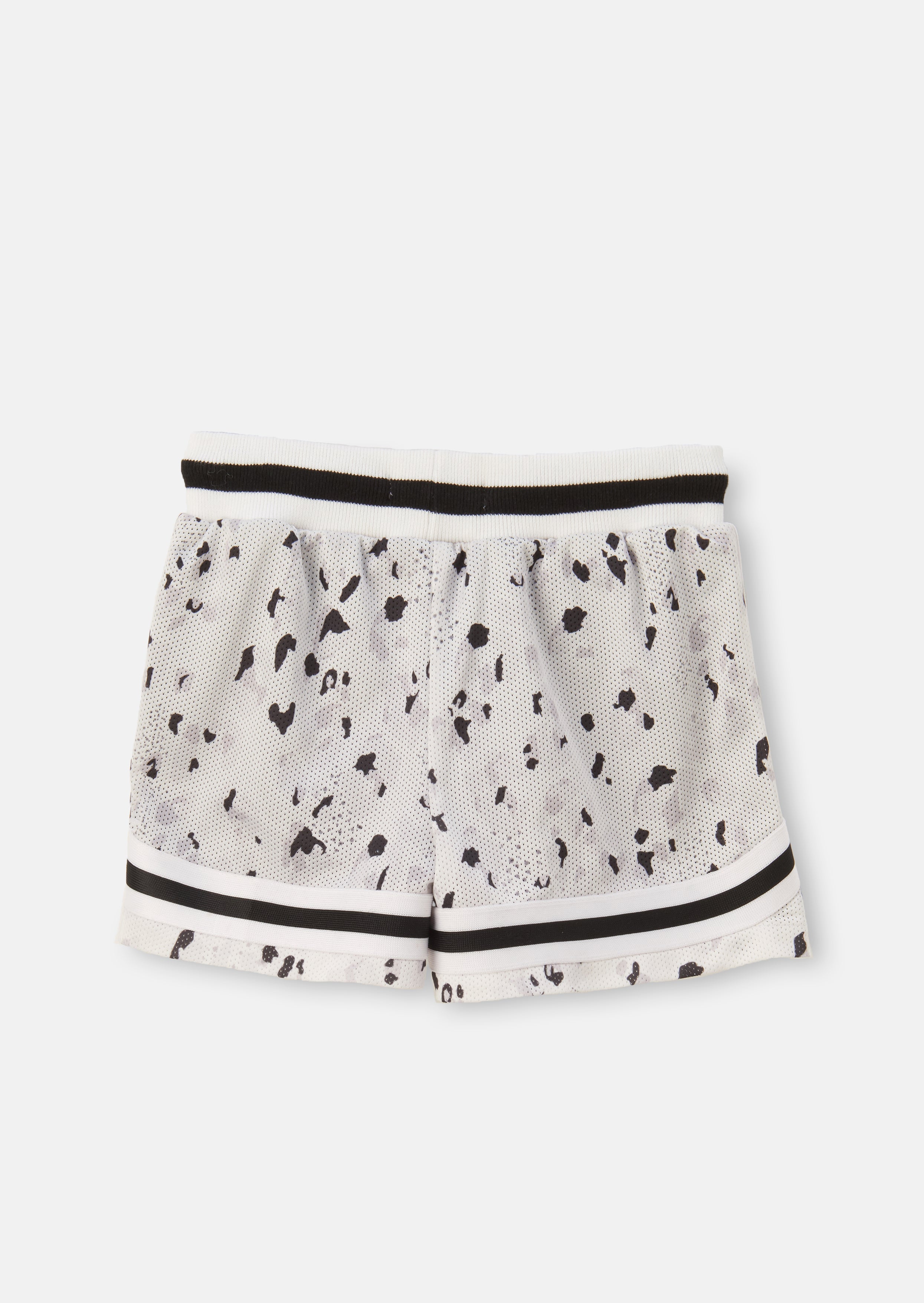 Nikki Leopard Basket Ball Short