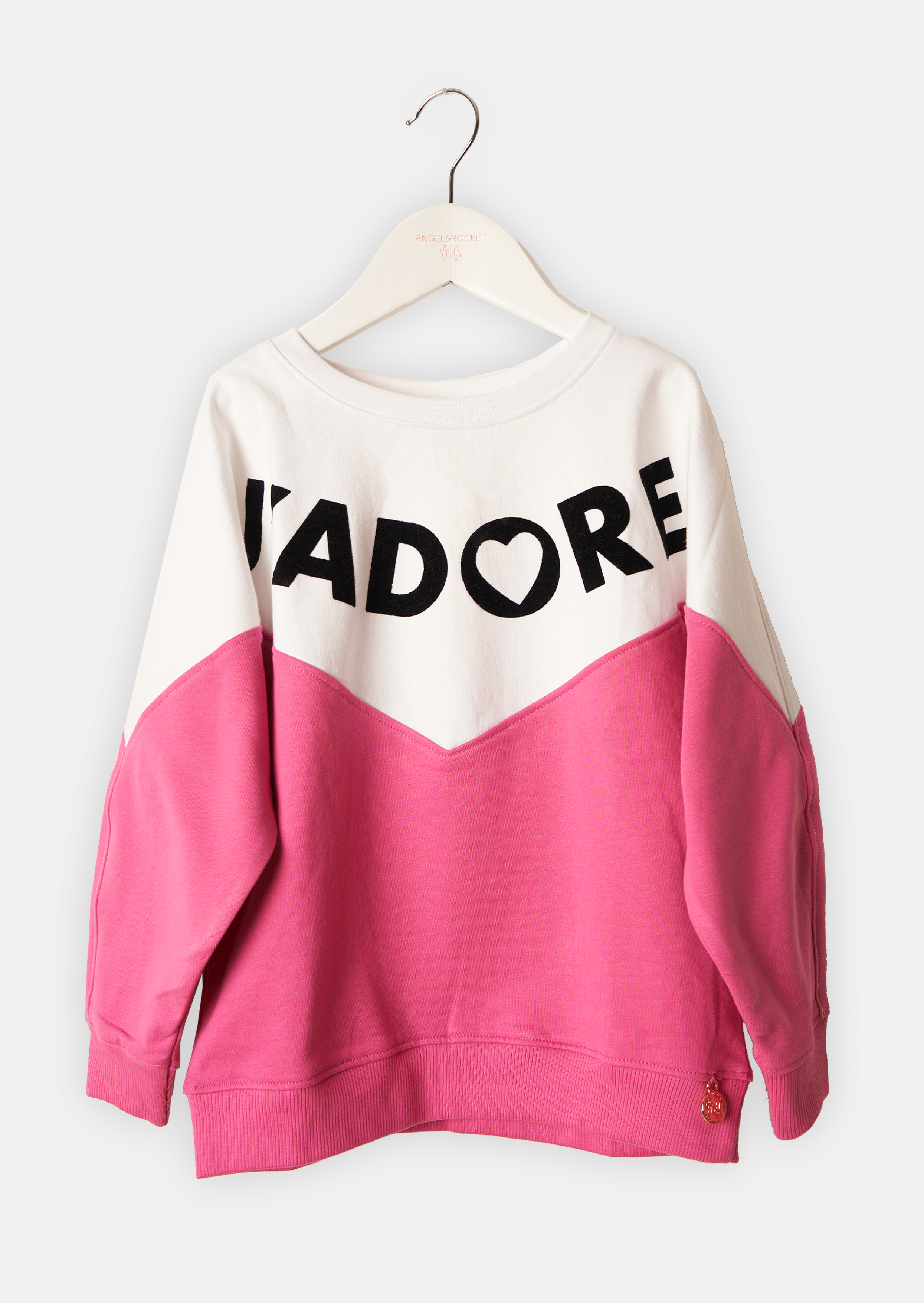 Issy Chevron Slogan Sweat