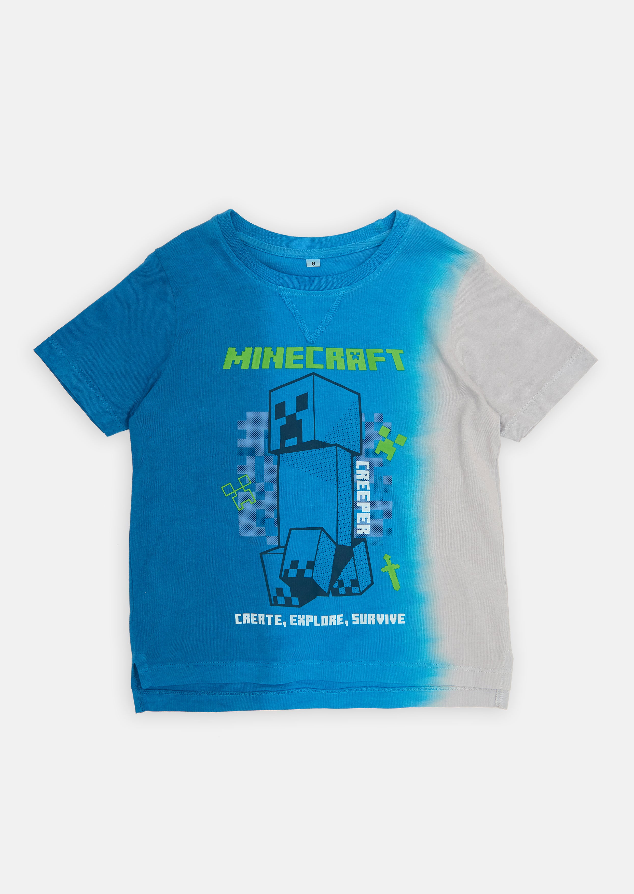 Minecraft t shirt uk best sale